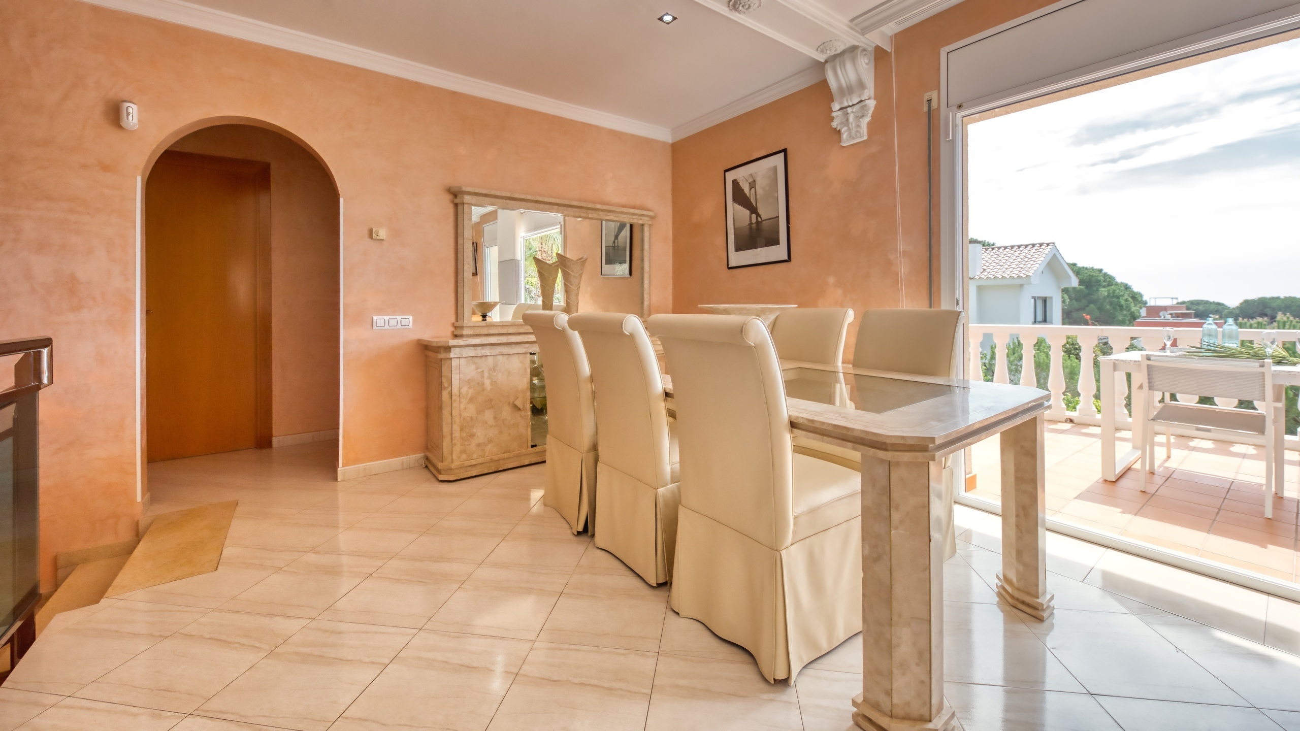 Vakantievilla's Costa Brava Spanje - Villa Estrella - Eethoek
