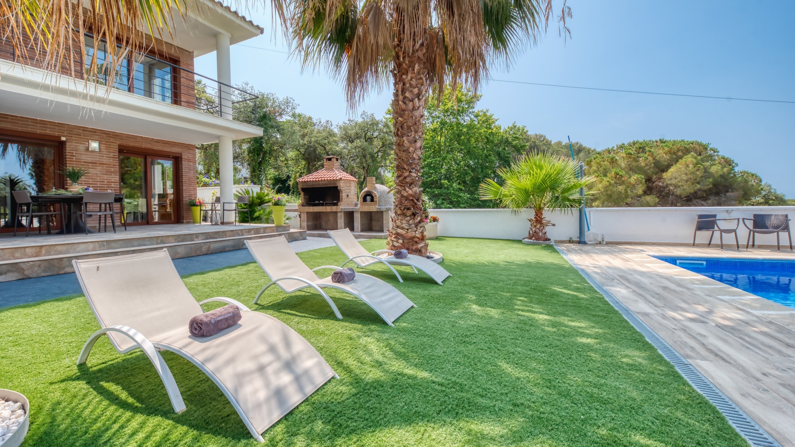 Vakantievilla's - Costa Brava - Spanje - Villa Marcella - Ligbedden