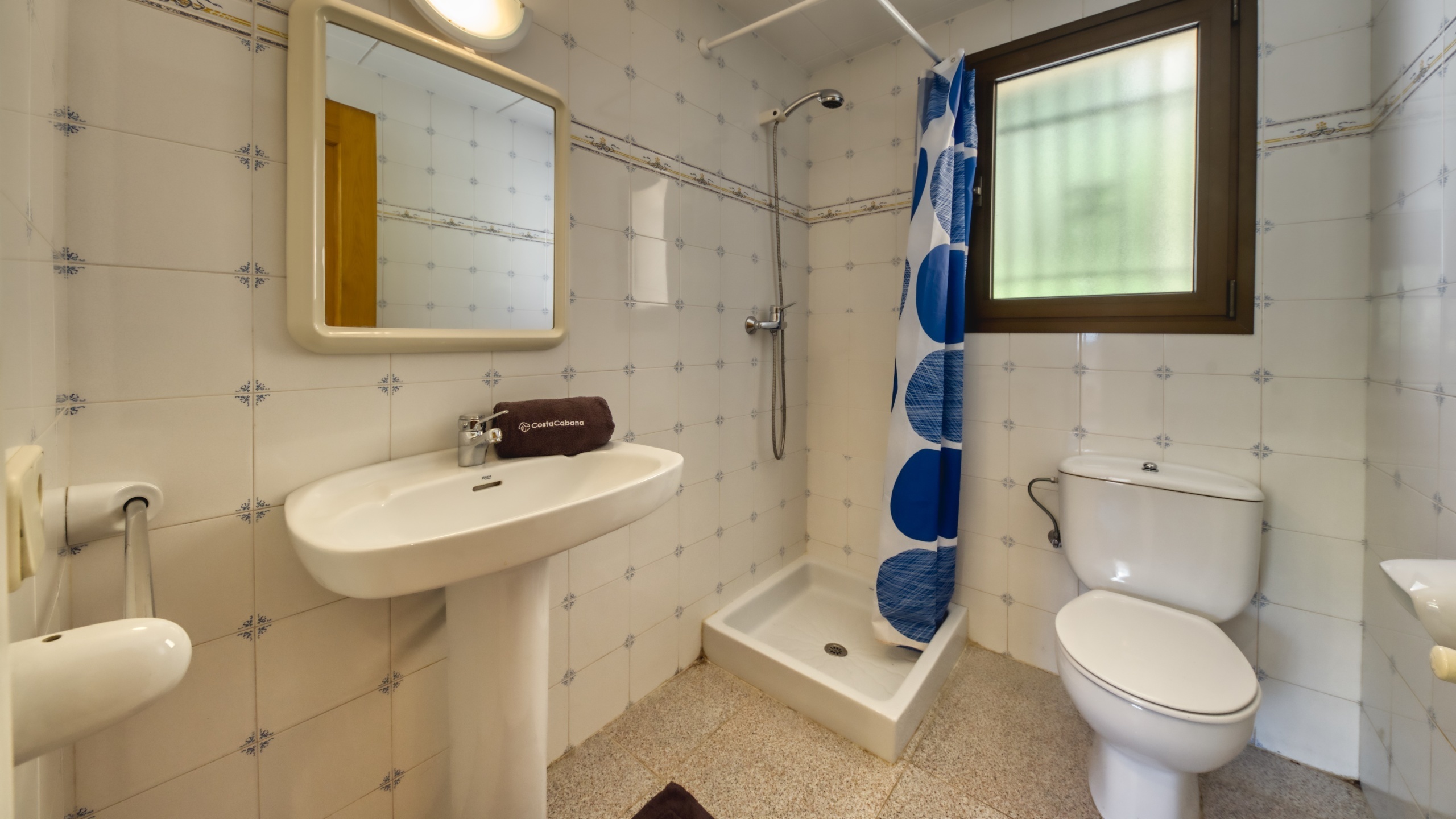 Vakantievilla's Costa Brava Spanje - Villa Paris - Badkamer