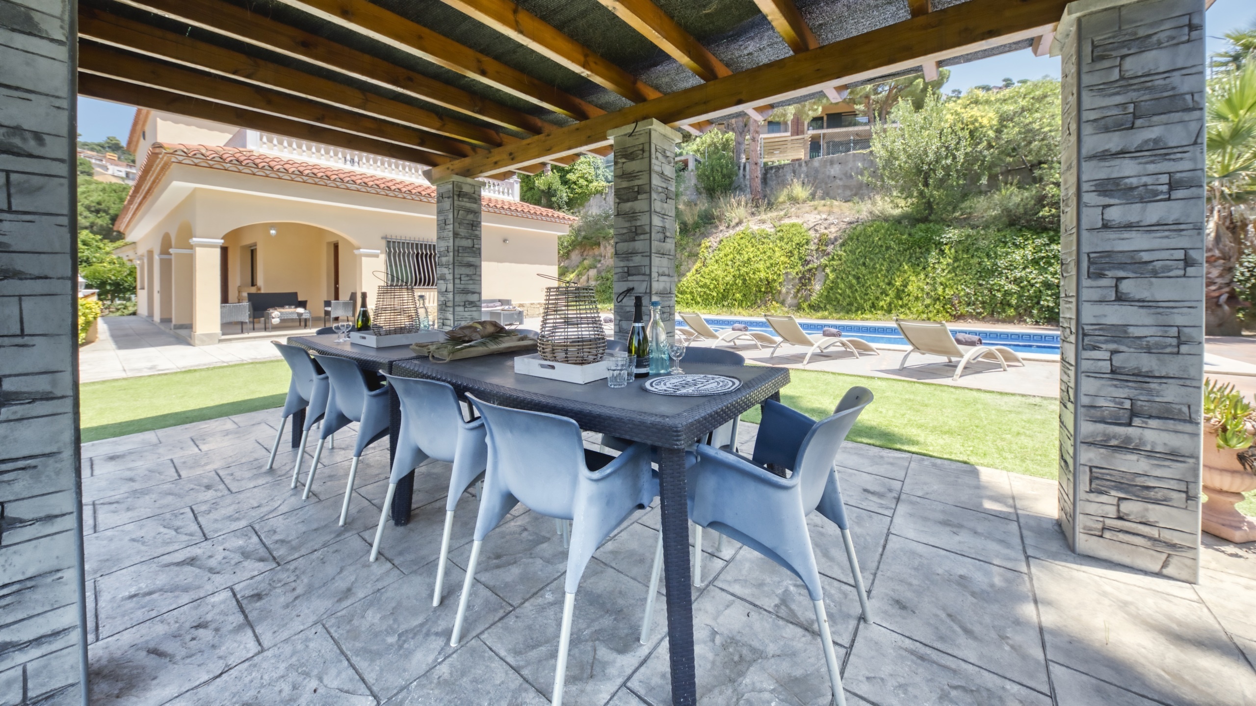 Vakantievilla's Costa Brava Spanje - Villa Paris - Zithoek