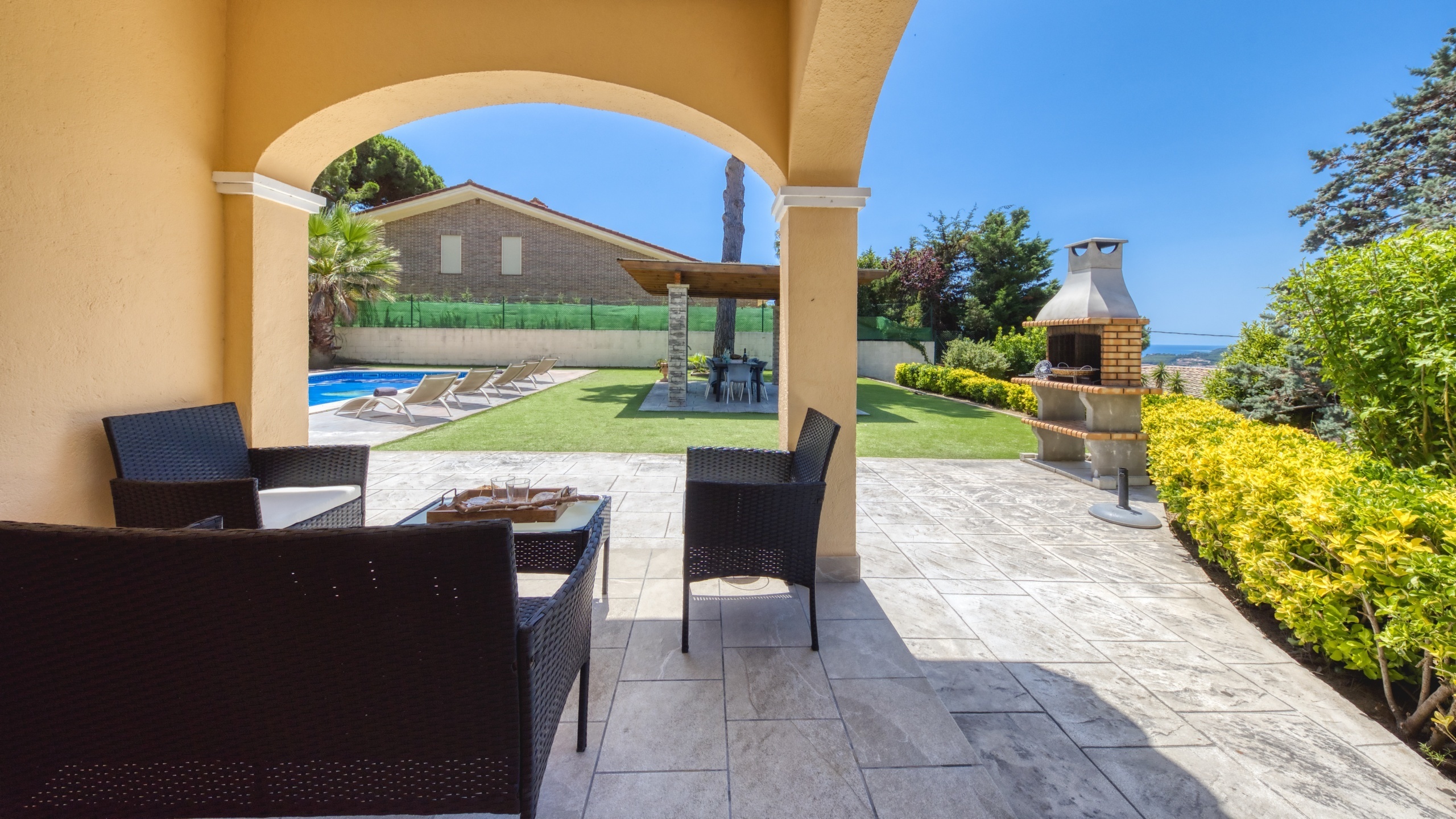 Vakantievilla's Costa Brava Spanje - Villa Paris - Zithoek