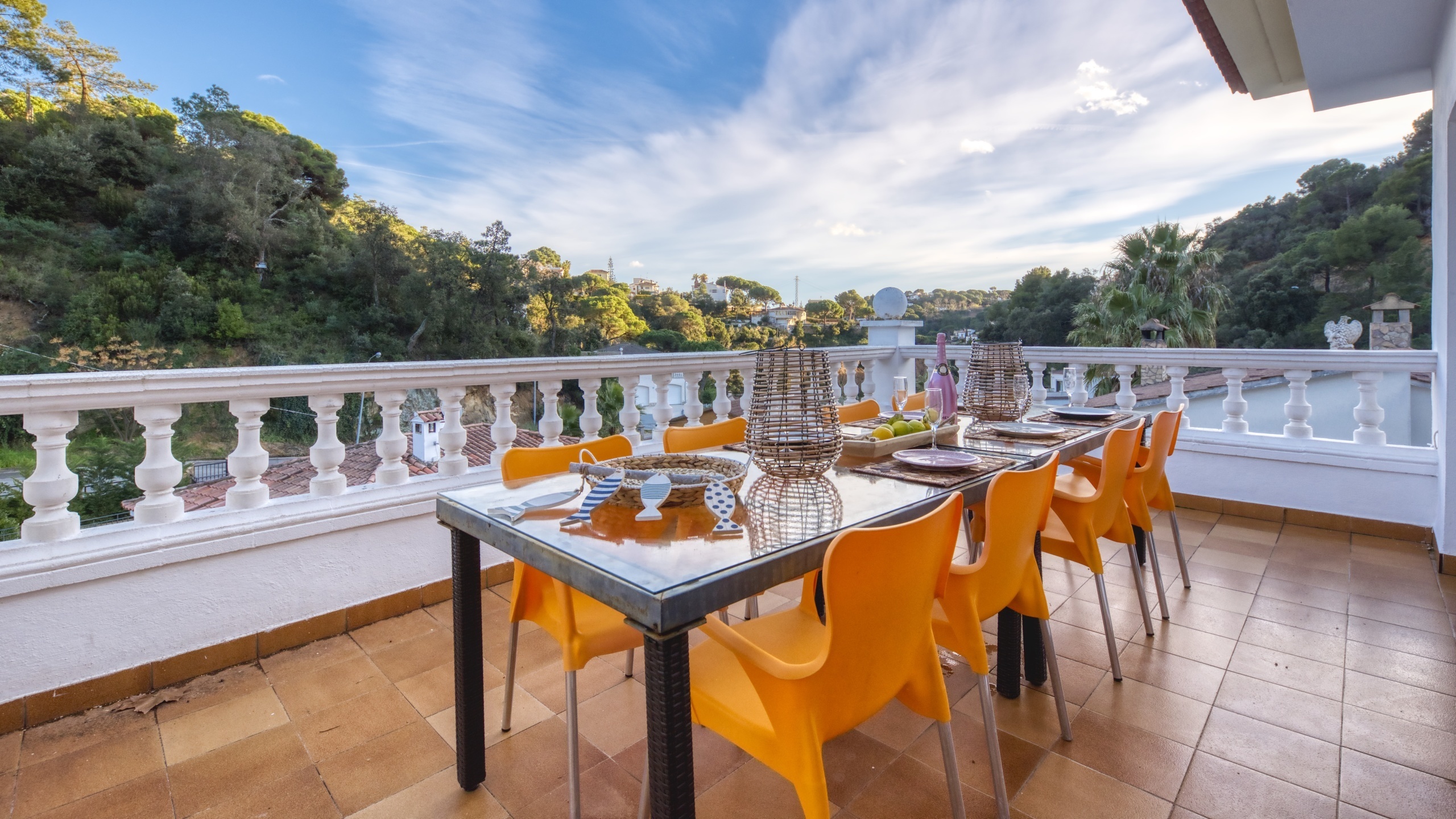 Vakantievilla's Costa Brava Spanje - Villa Rosa - Terras