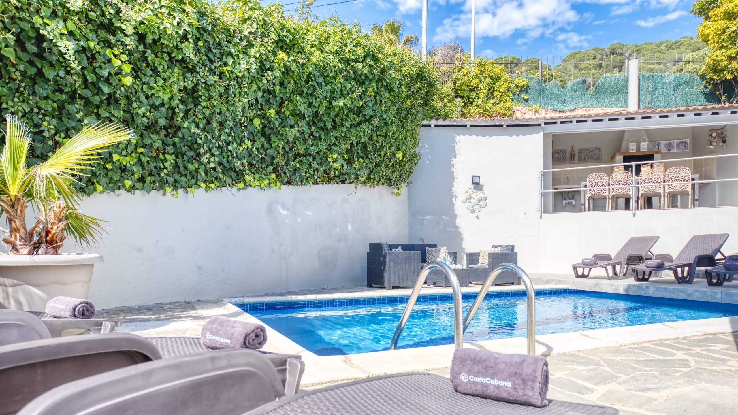 Vakantievilla's Costa Brava Spanje - Villa Rosa - Ligbedden
