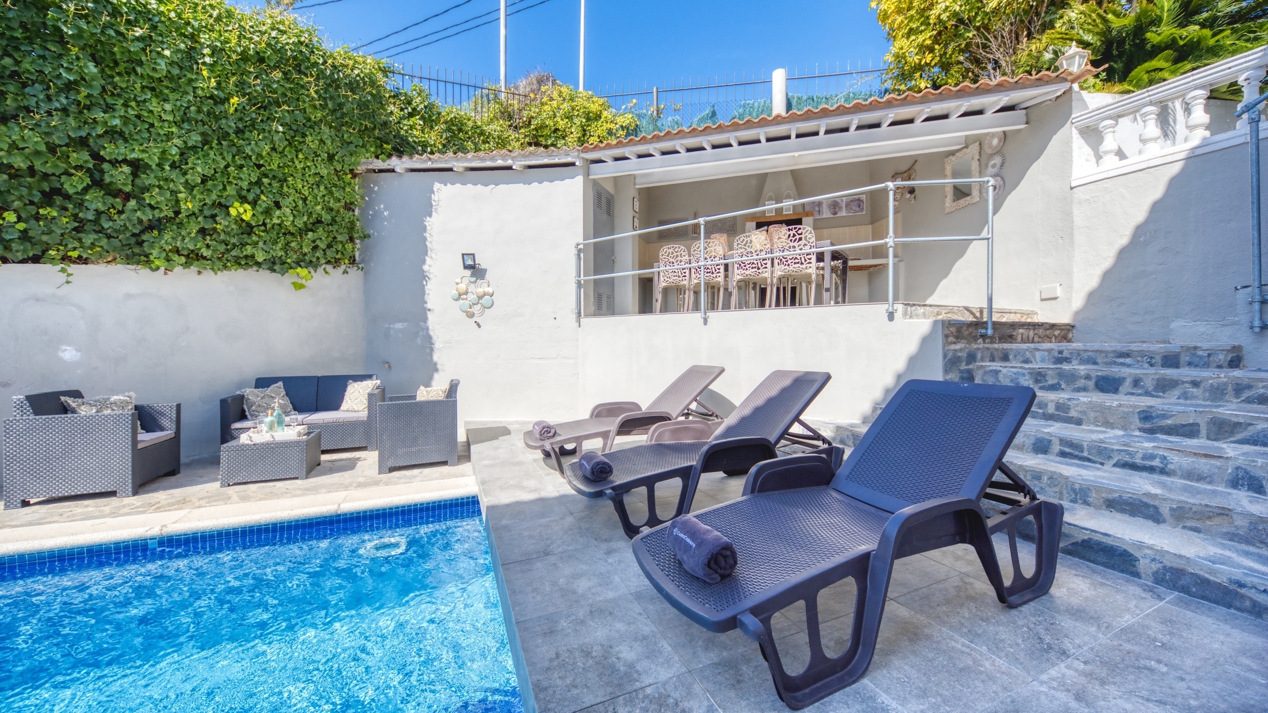 Vakantievilla's Costa Brava Spanje - Villa Rosa - Ligbedden
