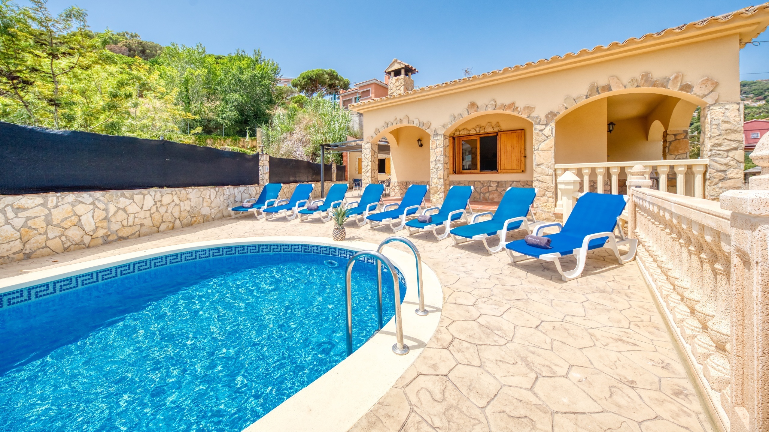 Vakantievilla's Costa Brava Spanje - Villa Sarai - Ligbedden