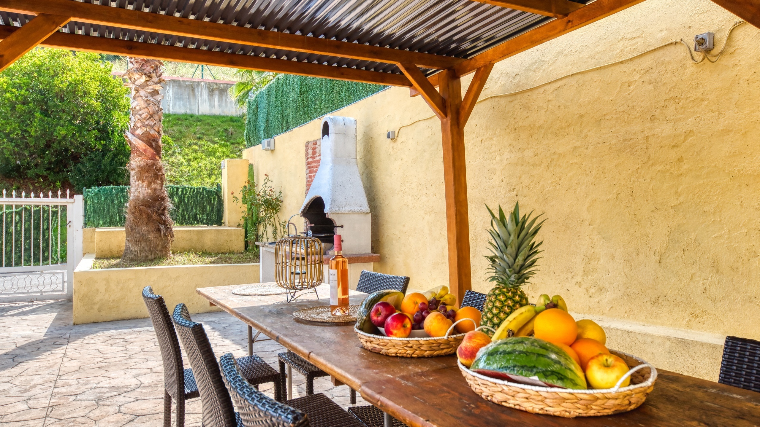 Vakantievilla's Costa Brava Spanje - Villa Ashley - BBQ gebied