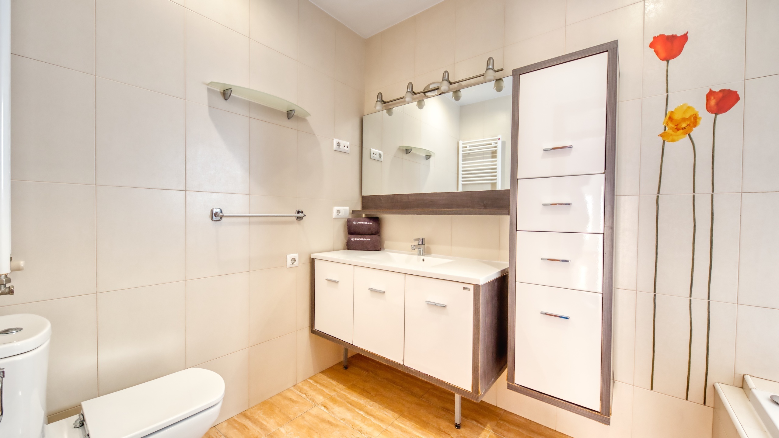 Vakantievilla's Costa Brava Spanje - Villa Ashley - Badkamer