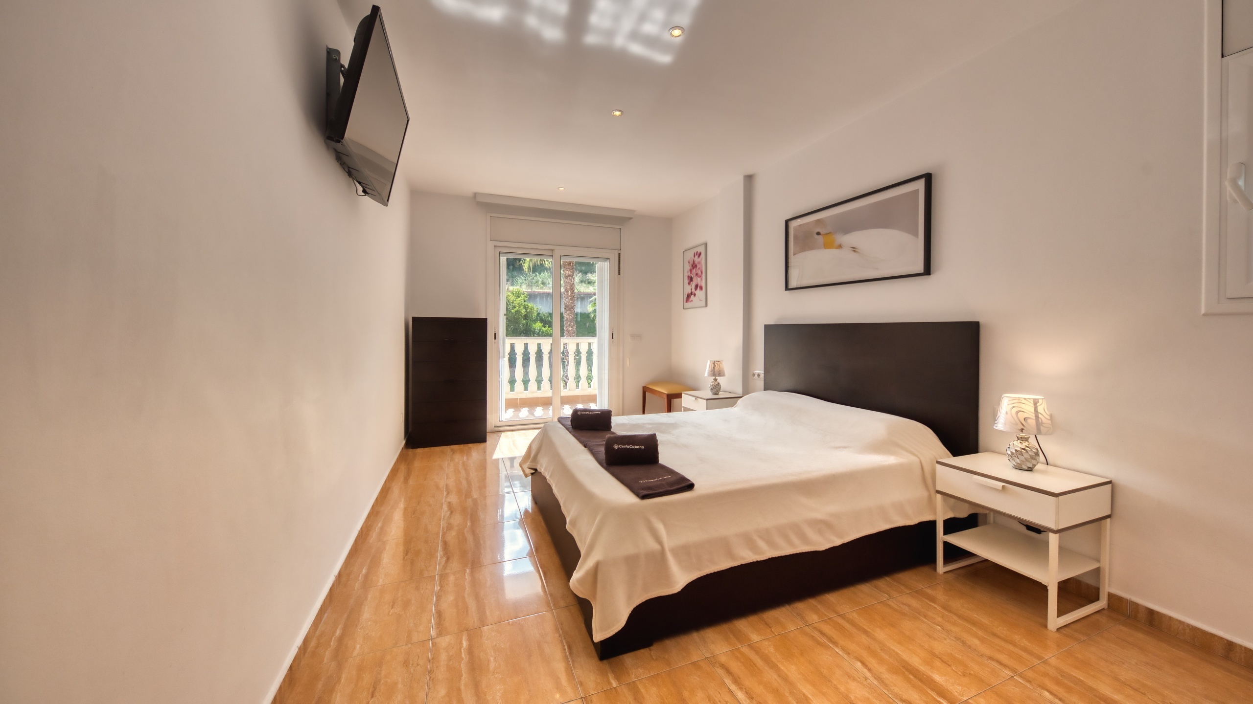 Vakantievilla's Costa Brava Spanje - Villa Ashley - Hoofdslaapkamer