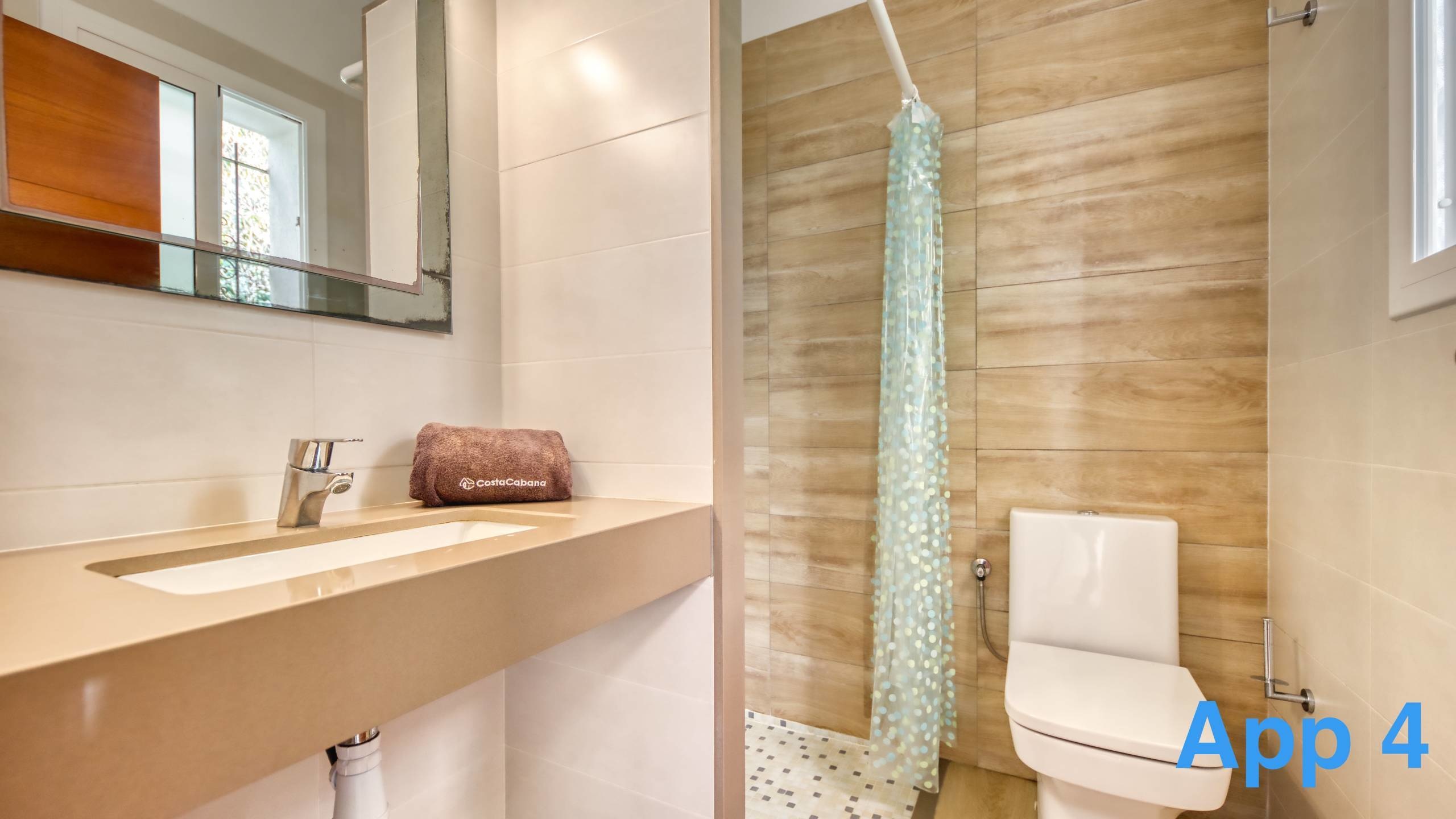 Vakantievilla's Costa Brava Spanje - Villa Pilar - Badkamer