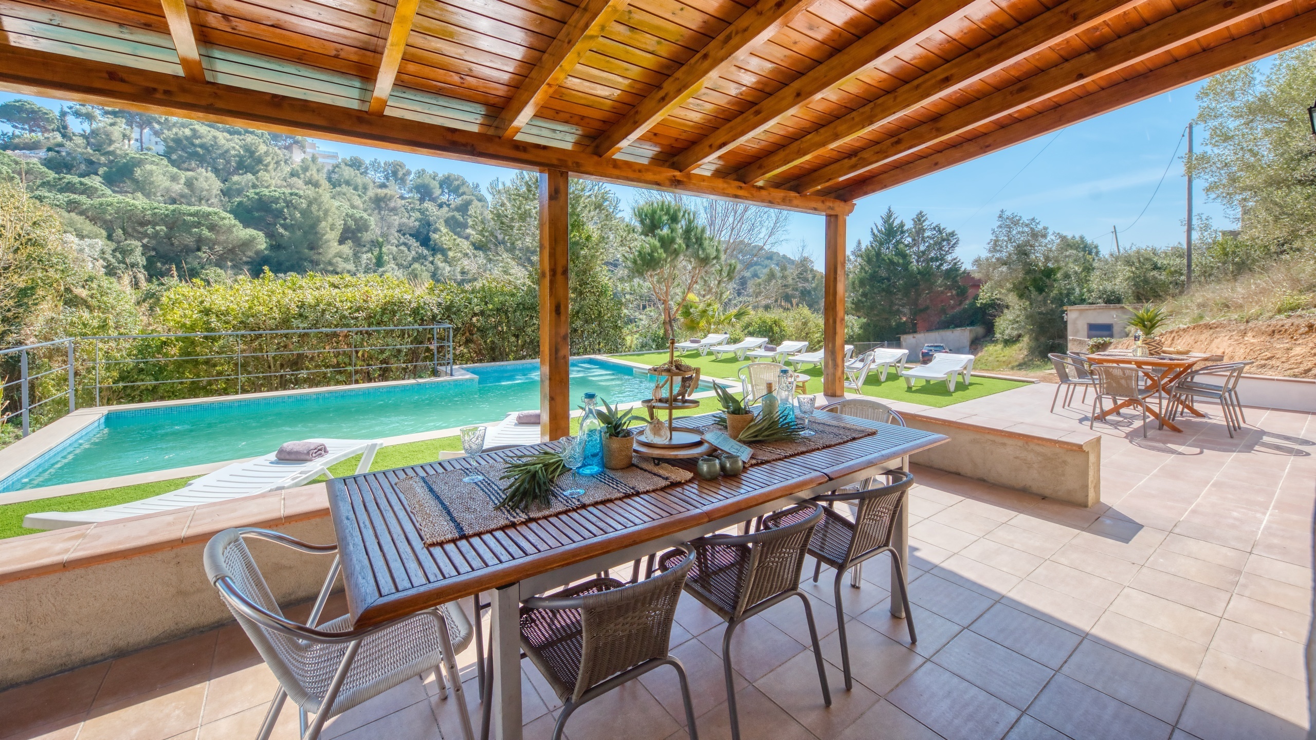 Vakantievilla's Costa Brava Spanje - Villa Pilar - Terras