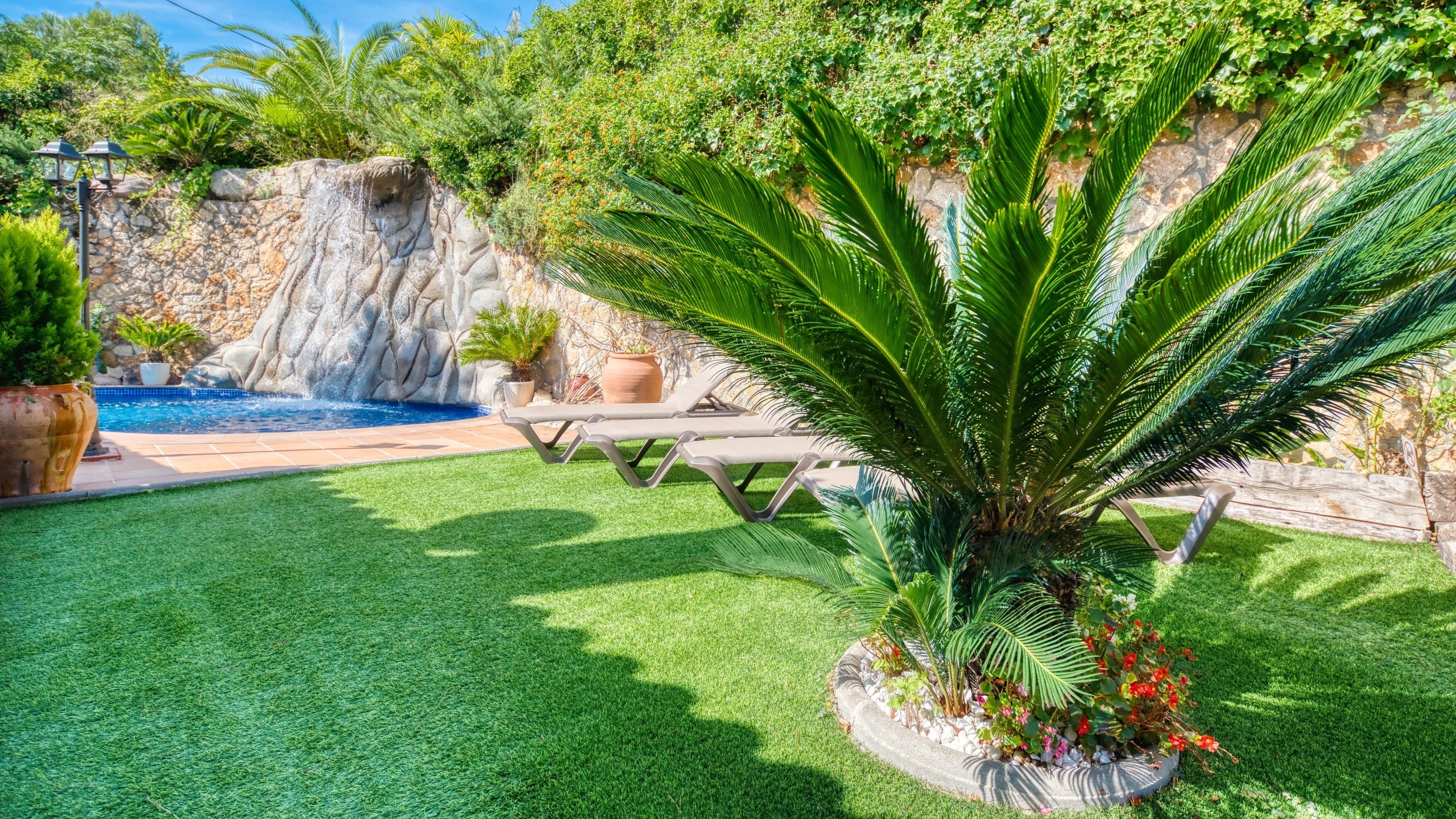 Vakantievilla's Costa Brava Spanje - Villa Alba - Tuin