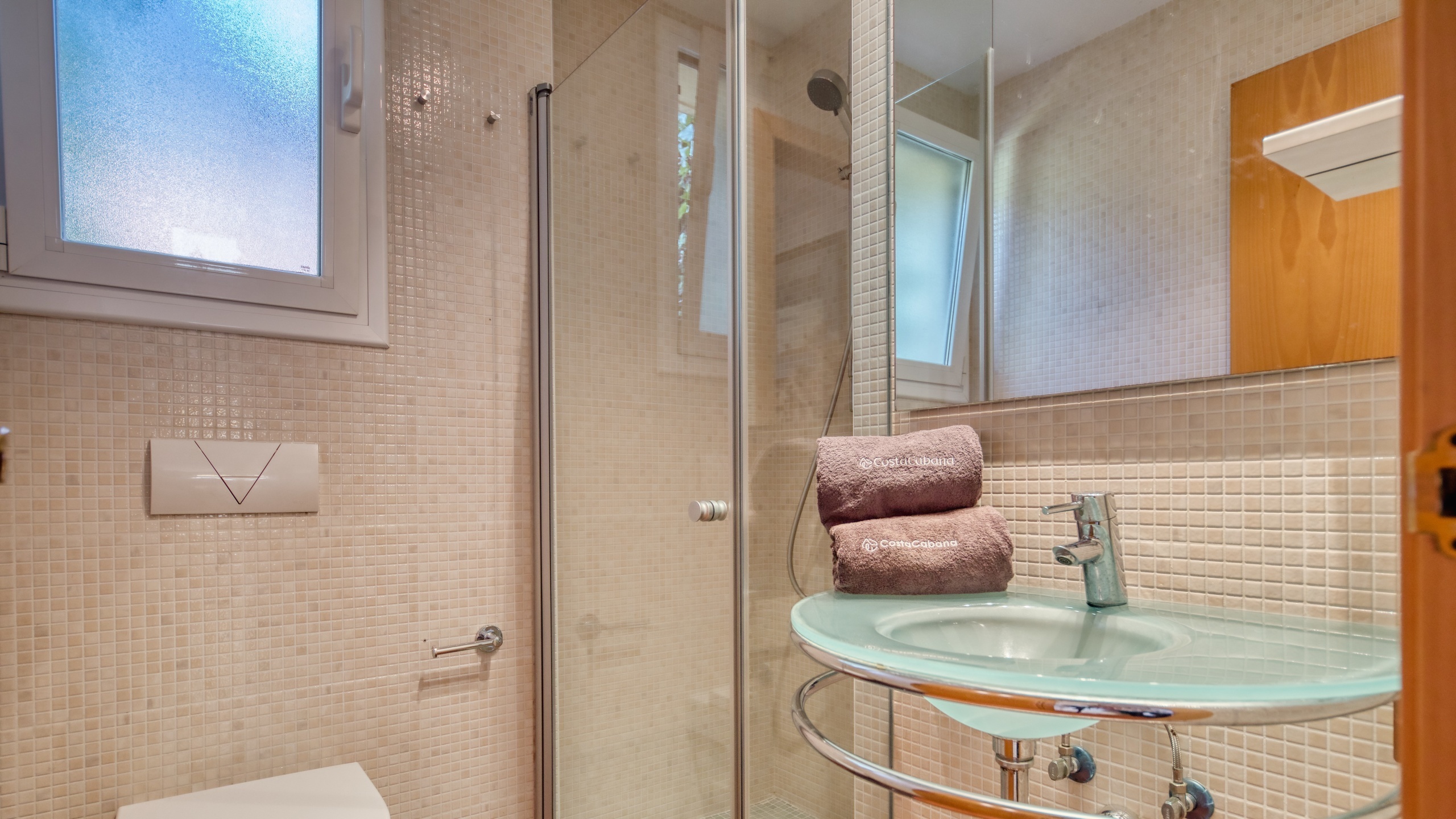 Vakantievilla's Costa Brava Spanje - Villa Santa Cristina - Badkamer