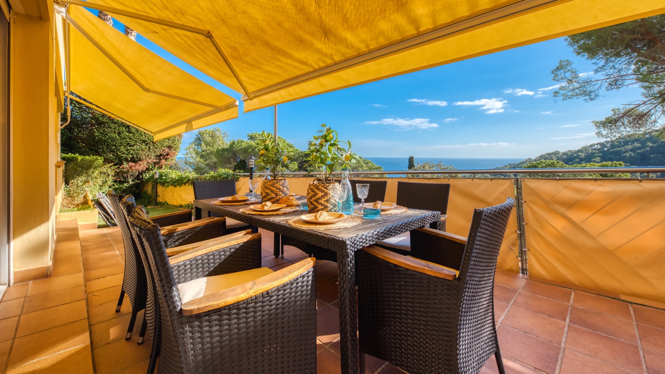 Vakantievilla's Costa Brava Spanje - Villa Santa Cristina - Terras
