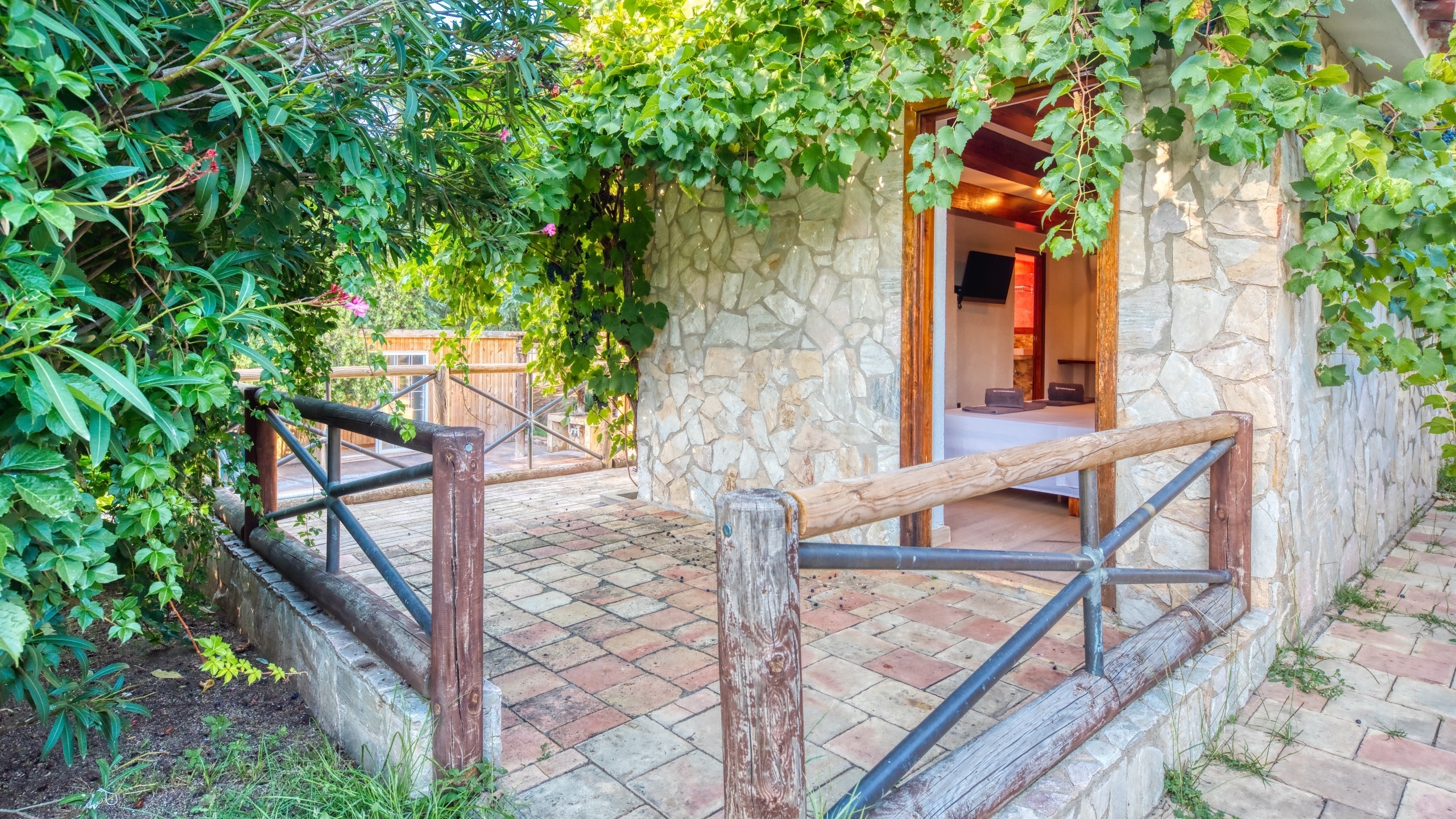Vakantievilla's Costa Brava Countryside Spanje - Villa Can Bernardi - Hoofdslaapkamer
