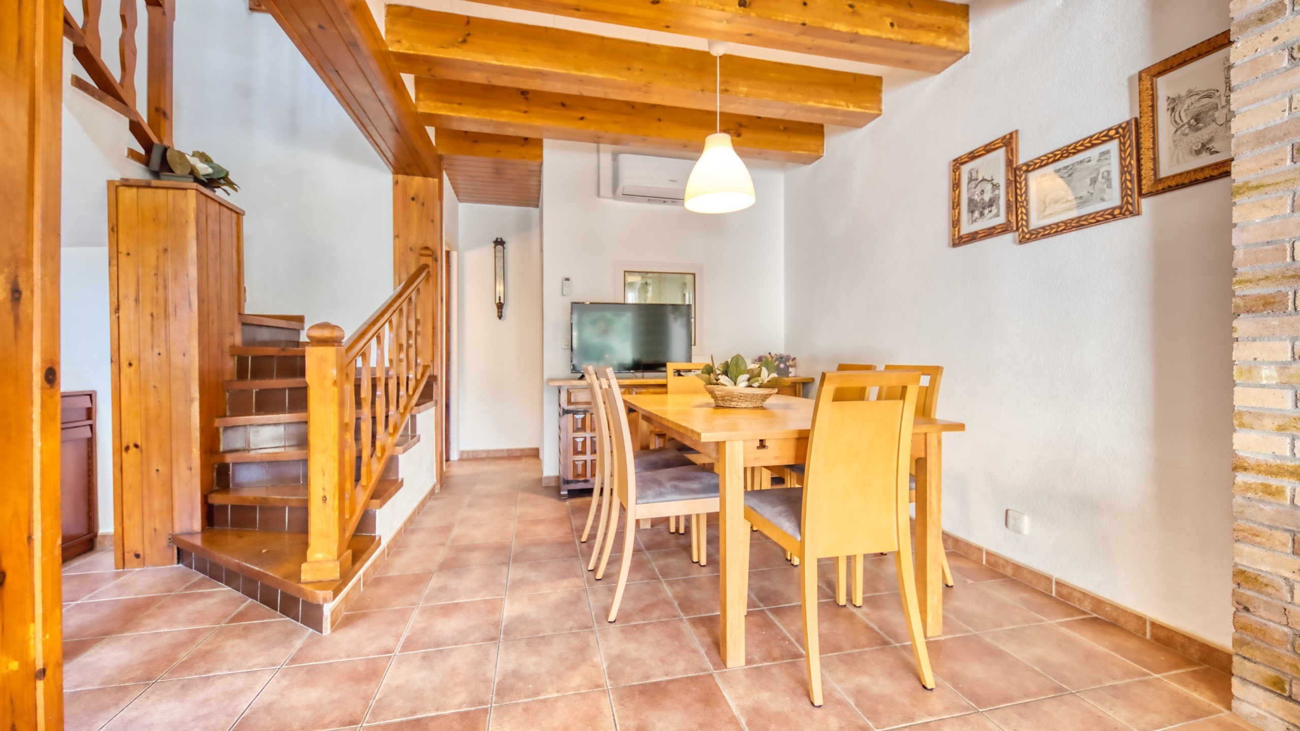 Vakantievilla's Costa Brava Spanje - Villa Blanca - Eethoek