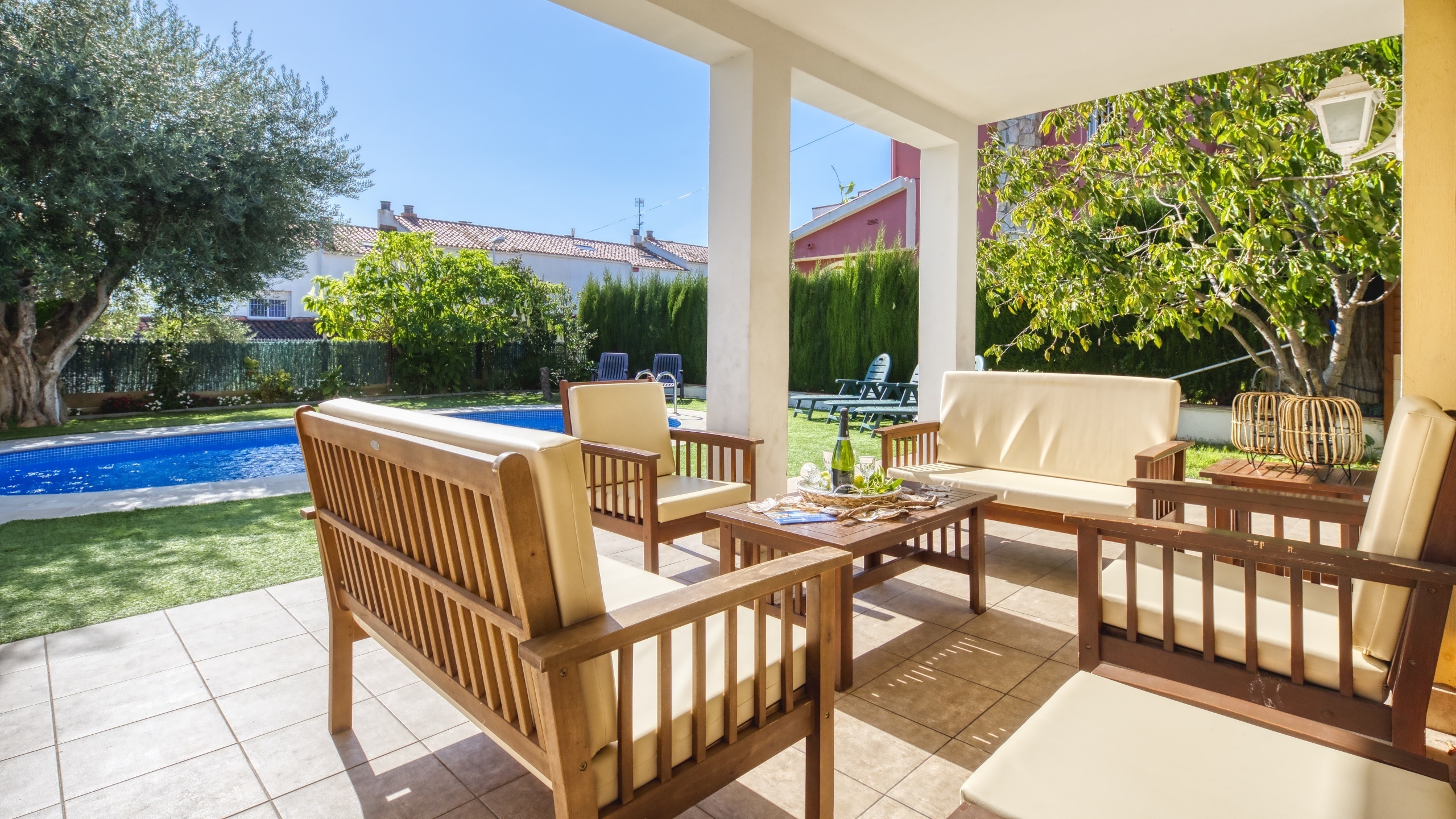 Vakantievilla's Costa Brava Spanje - Villa Baileys - Terras