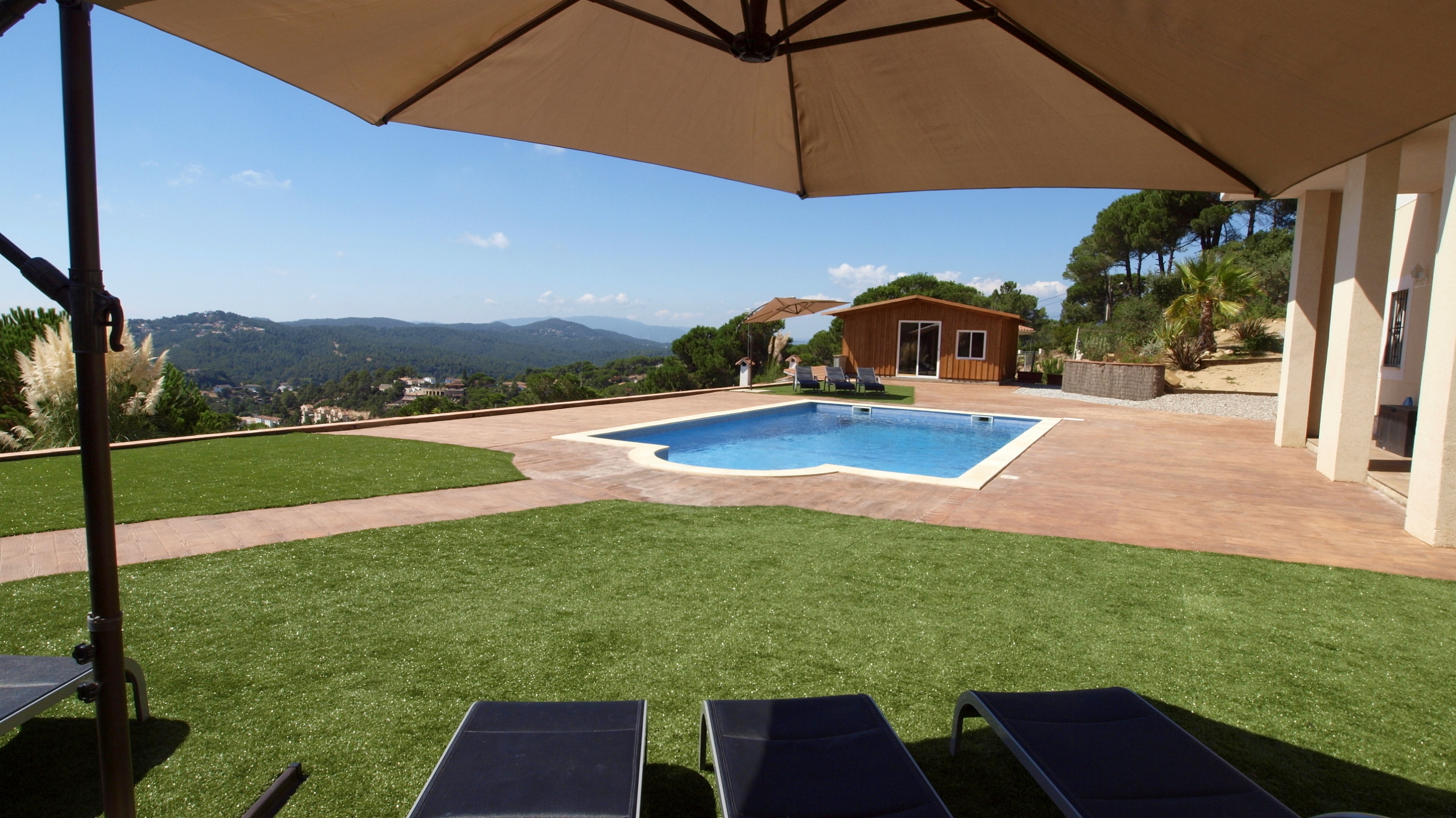 Vakantievilla's Costa Brava Spanje - Villa X (Luna) - Tuin