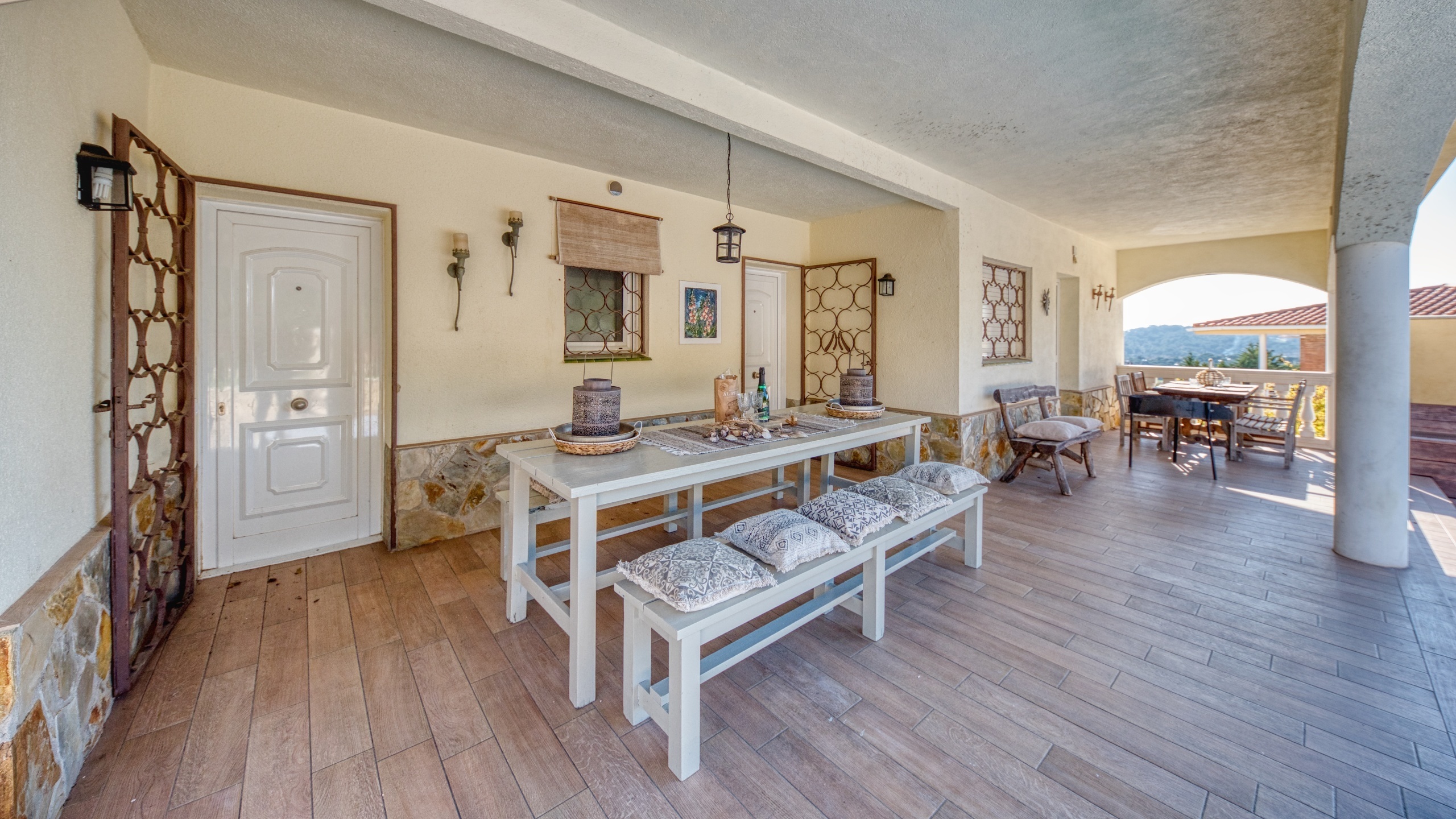 Vakantievilla's Costa Brava Spanje - Villa Madonna - BBQ gebied