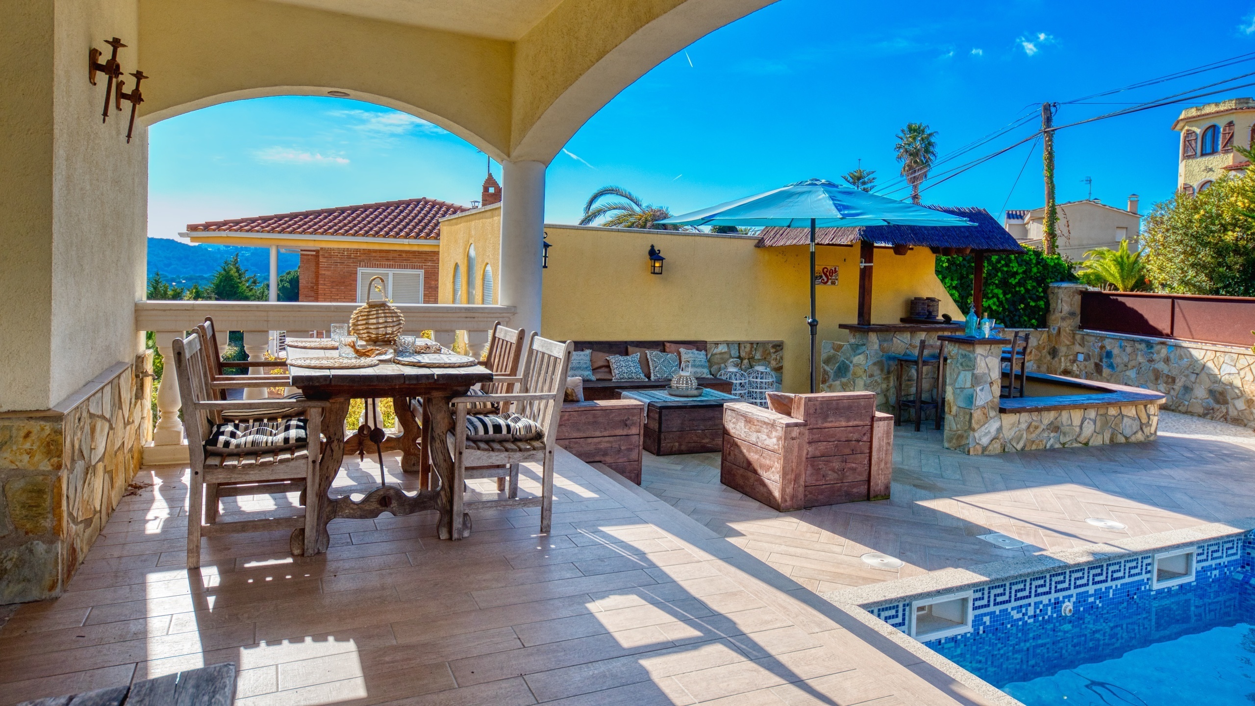 Vakantievilla's Costa Brava Spanje - Villa Madonna - Zithoek