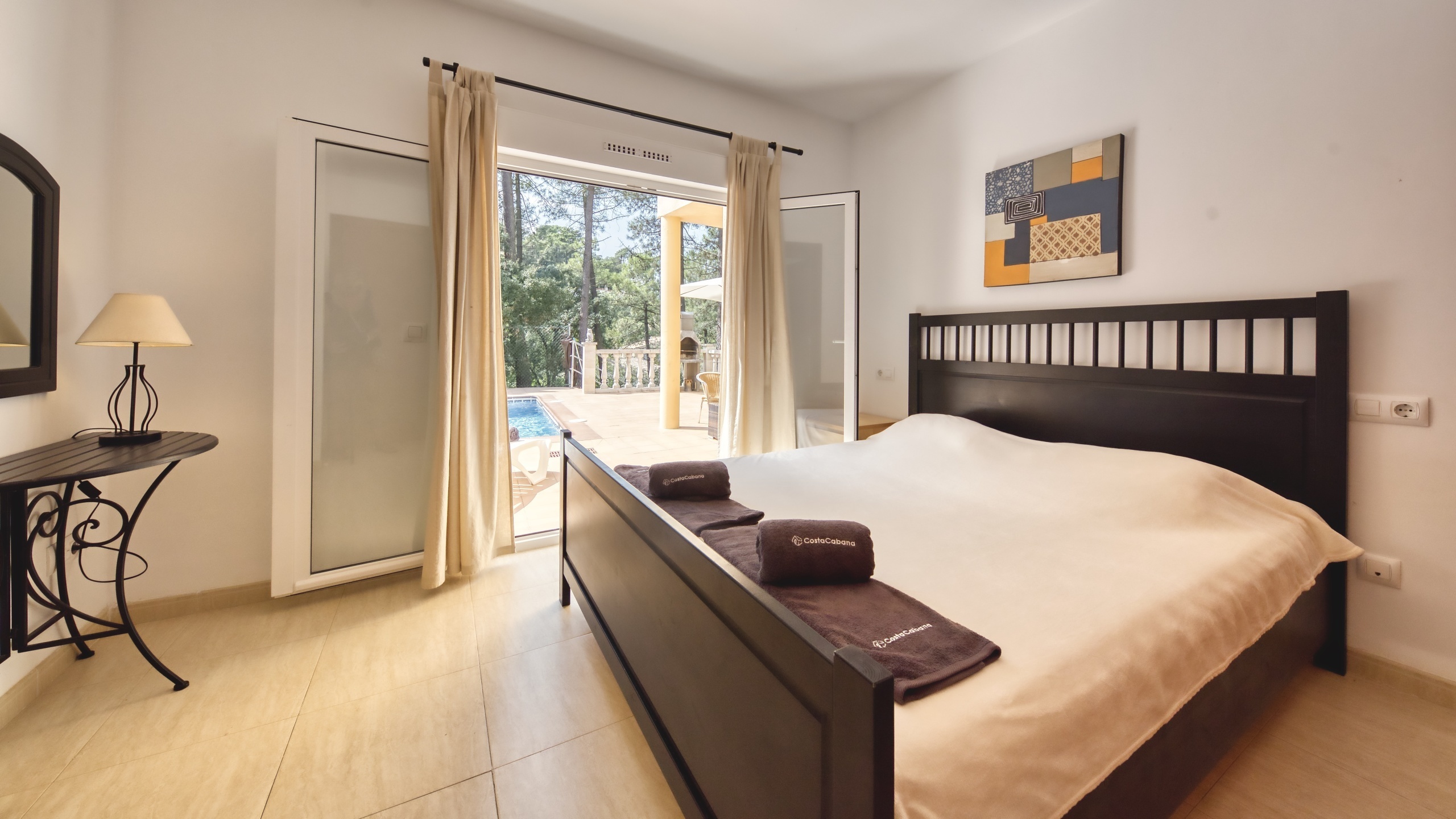 Vakantievilla's Costa Brava Spanje - Villa Esmee - Hoofdslaapkamer