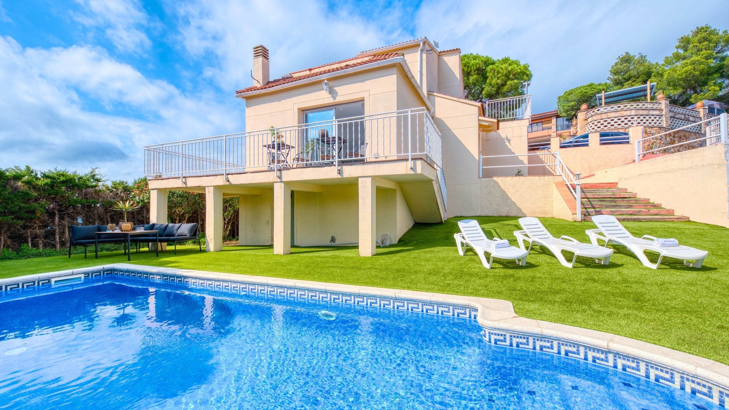 Vakantievilla's - Costa Brava - Spanje - Villa La Luna - Villa buiten