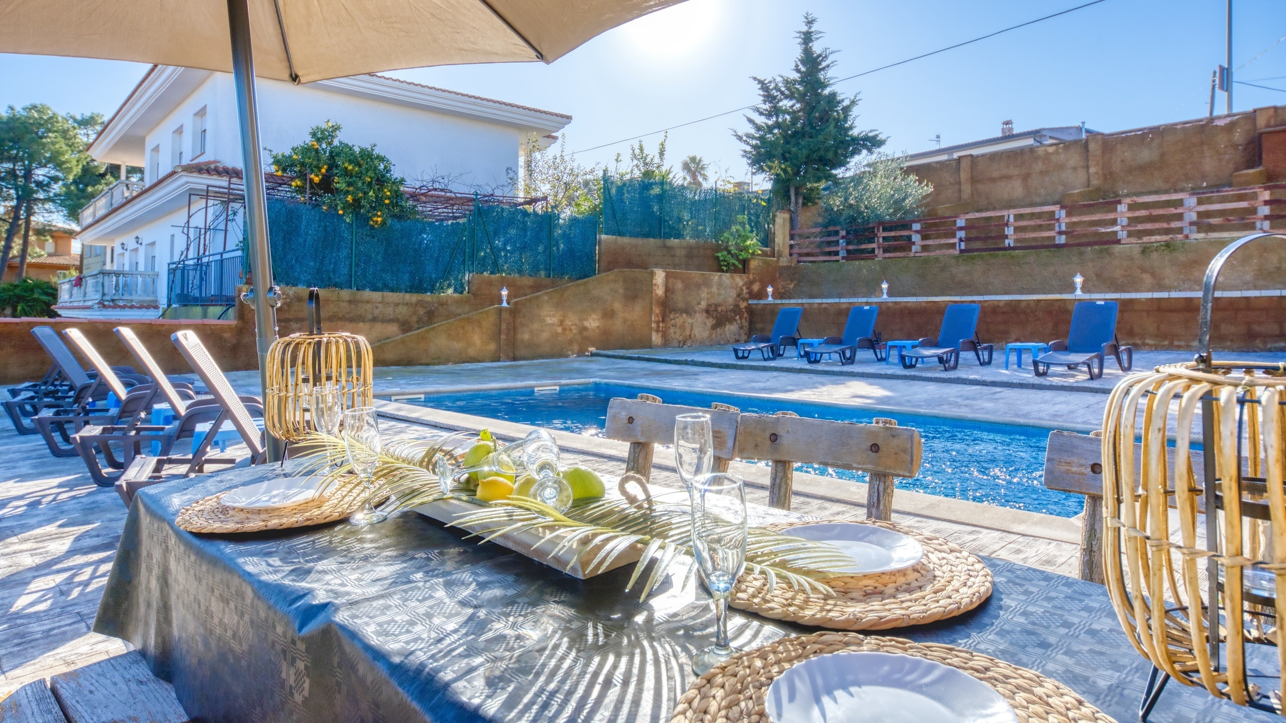 Vakantievilla's Costa Brava Spanje - Villa Abigail - Terras