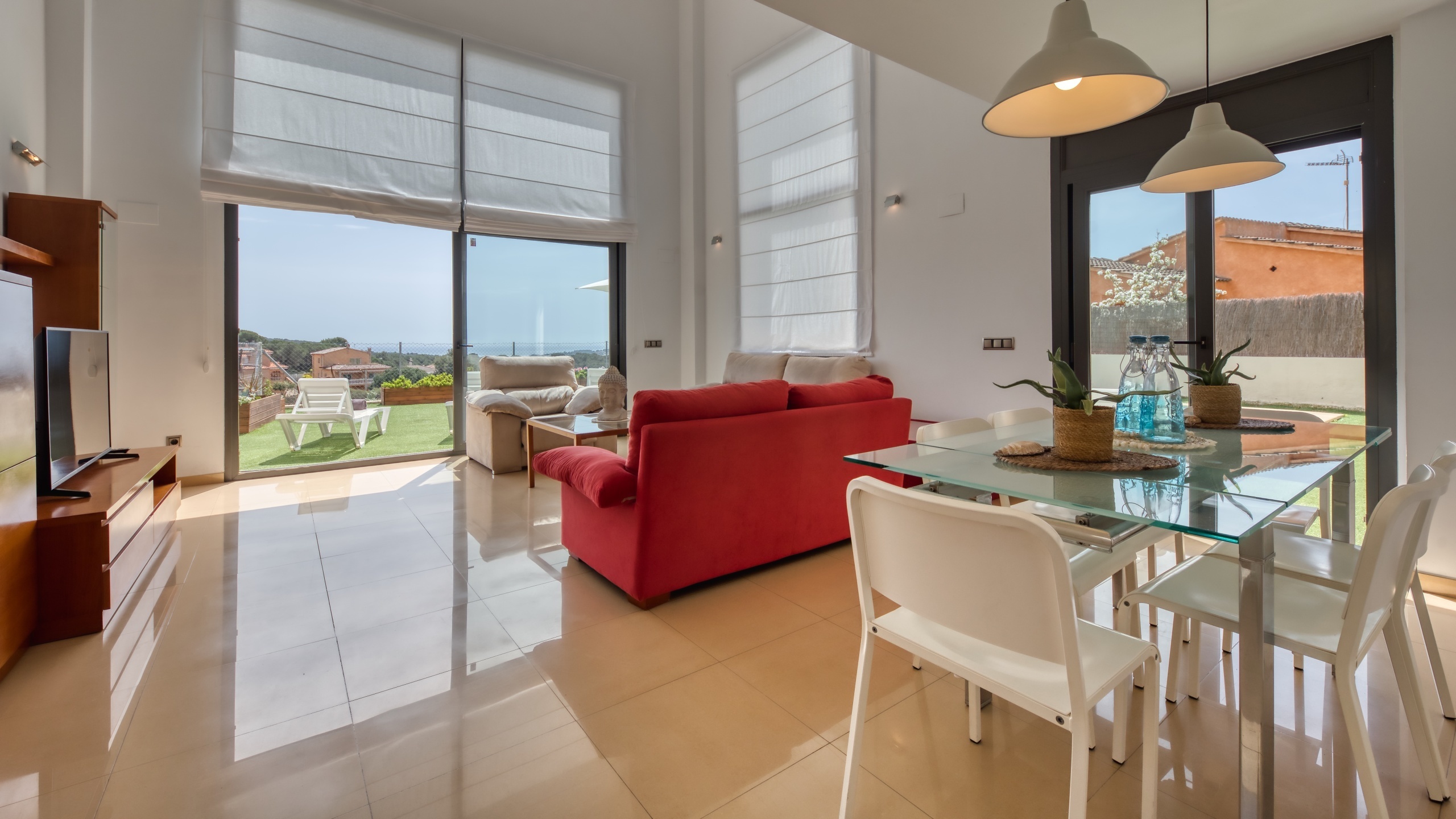 Vakantievilla's Costa Brava Spanje - Villa Macey - Eethoek