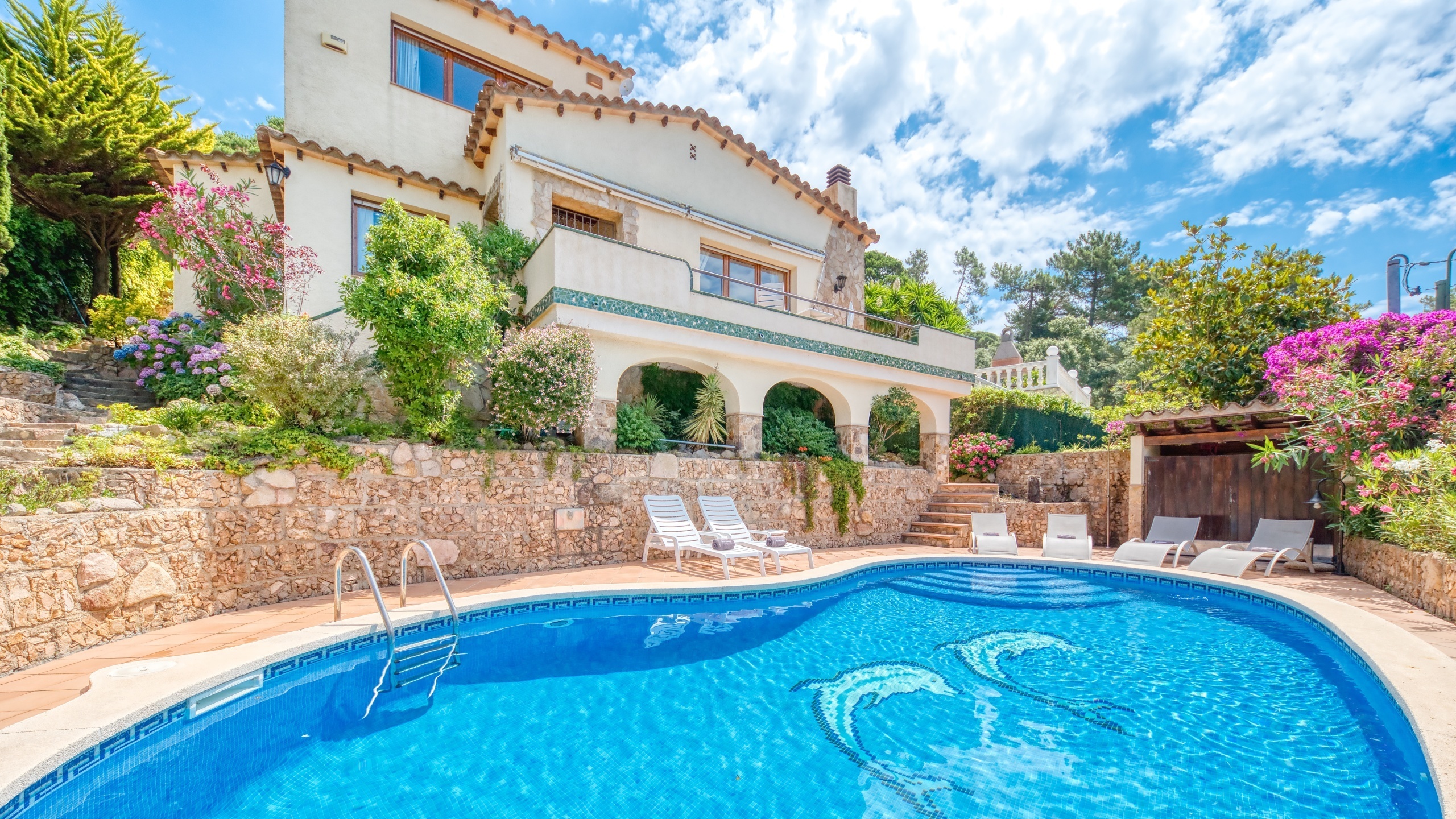 Vakantievilla's Costa Brava Spanje - Villa Cleo - Zwembad