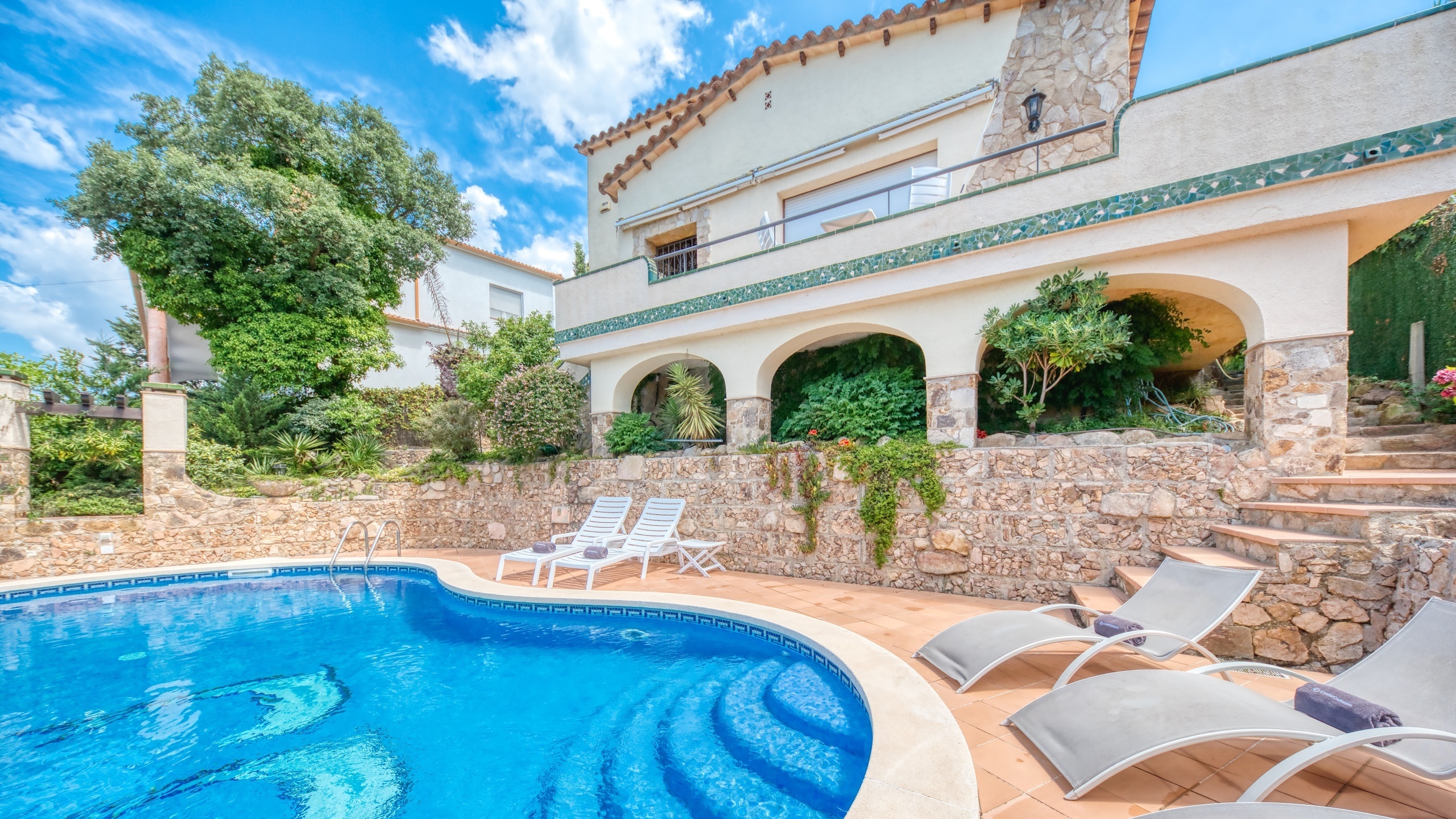 Vakantievilla's Costa Brava Spanje - Villa Cleo - Ligbedden