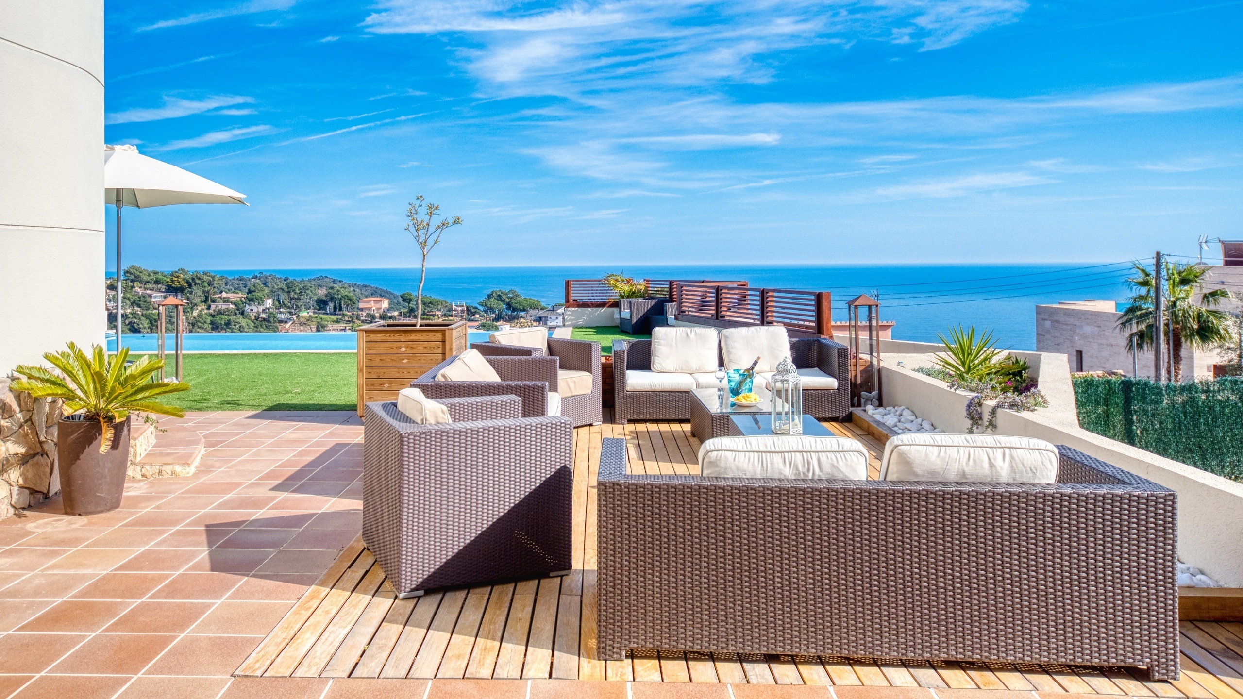 Vakantievilla's Costa Brava Spanje - Villa Chanel - Zithoek