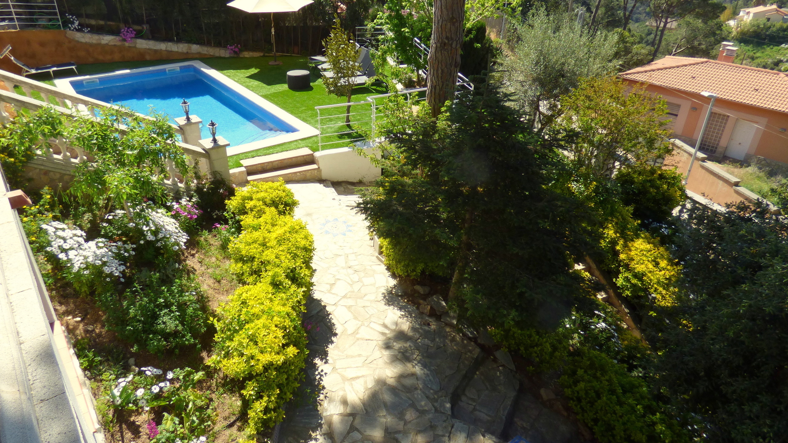 Vakantievilla's Costa Brava Spanje - Villa Noa - Tuin