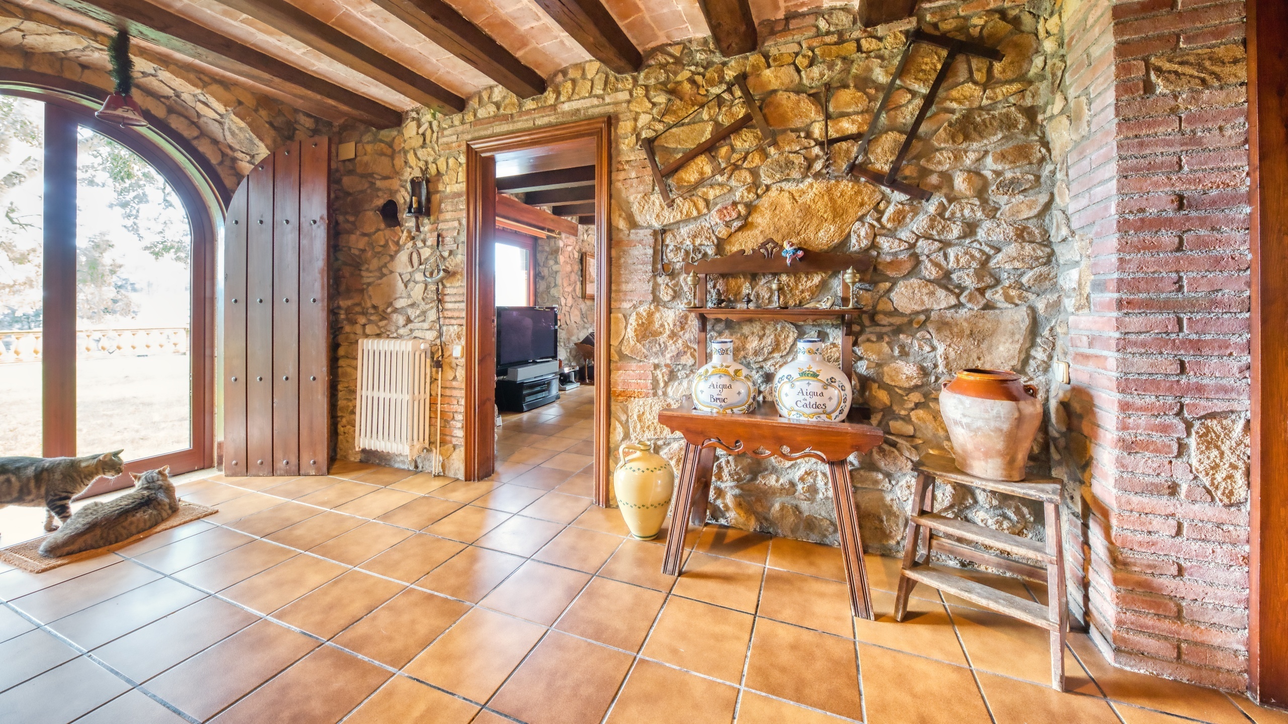 Vakantievilla's Costa Brava Spanje - Villa Paradise - Ingang