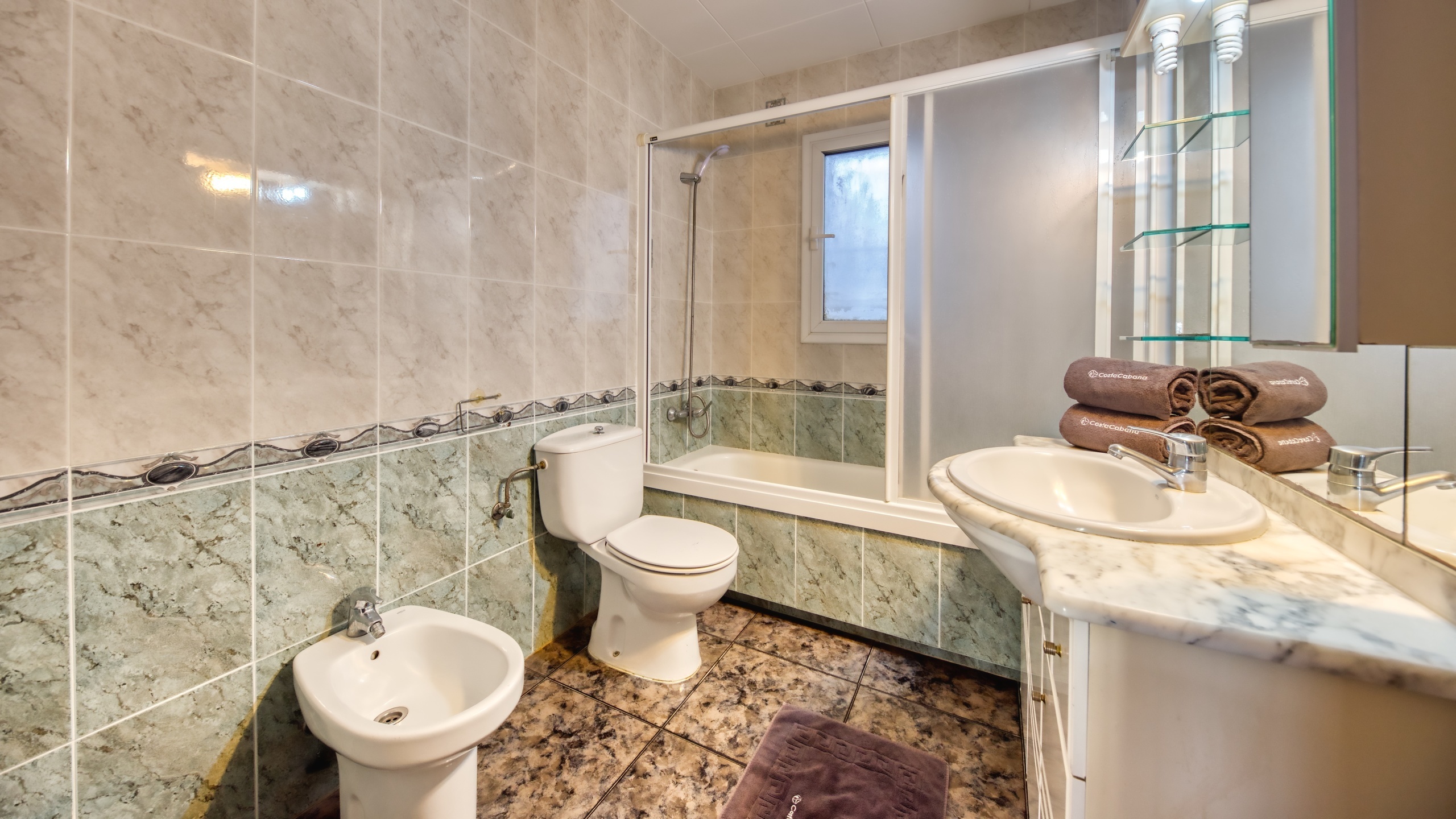 Vakantievilla's Costa Brava Spanje - Villa Zarita - Badkamer