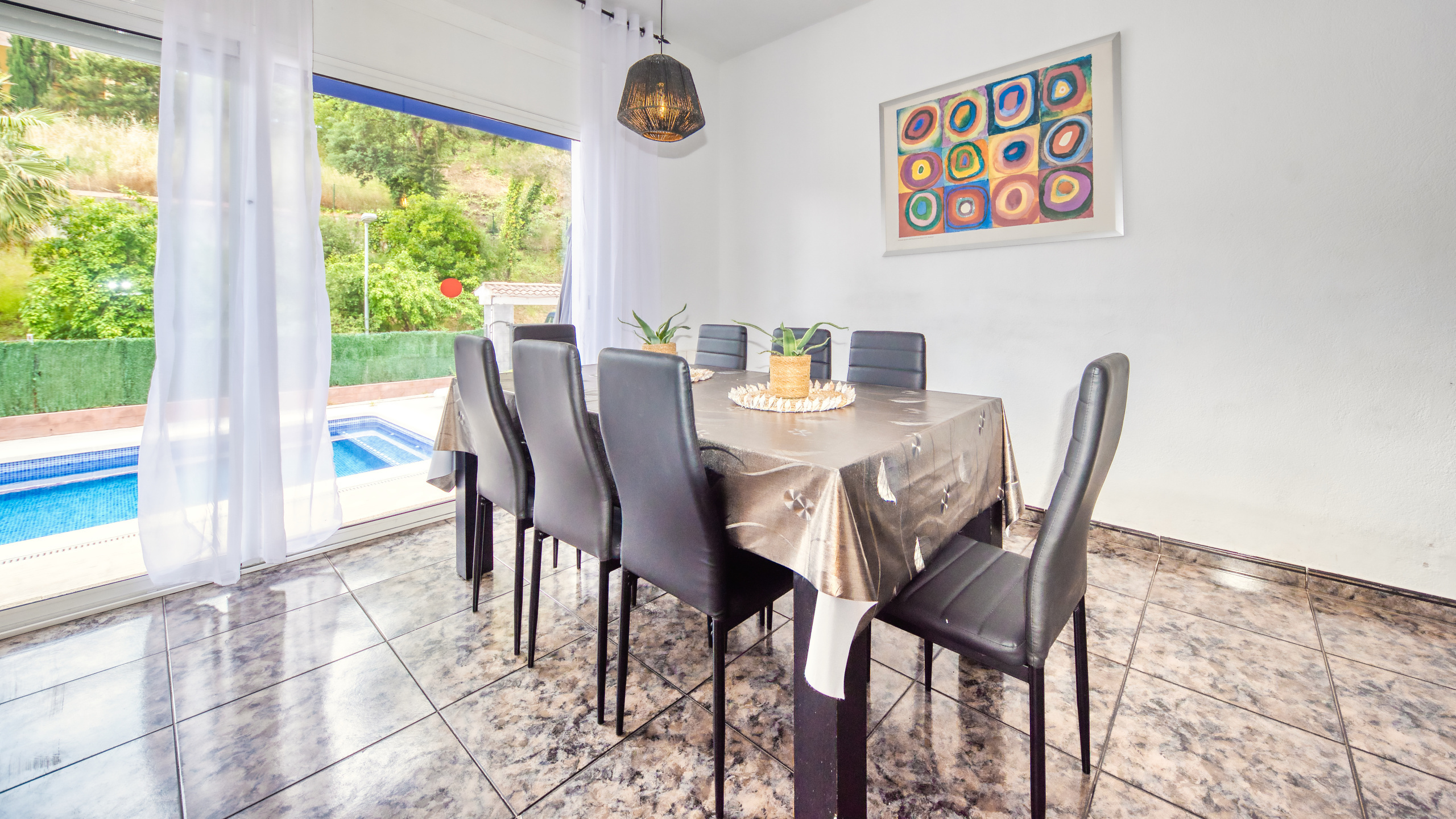 Vakantievilla's Costa Brava Spanje - Villa Zarita - Eethoek