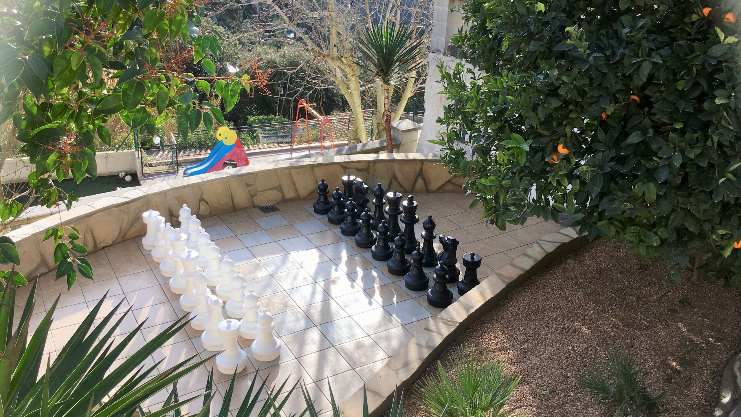 Vakantievilla's Costa Brava Spanje - Villa Tropicana - Speelterrein