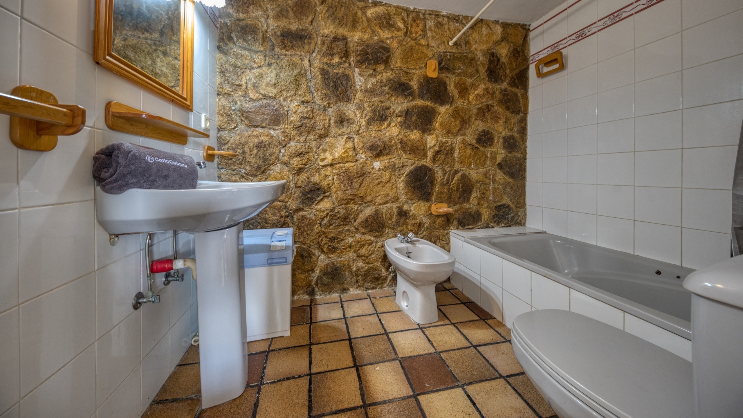 Vakantievilla's Costa Brava Spanje - Villa Janet - Badkamer
