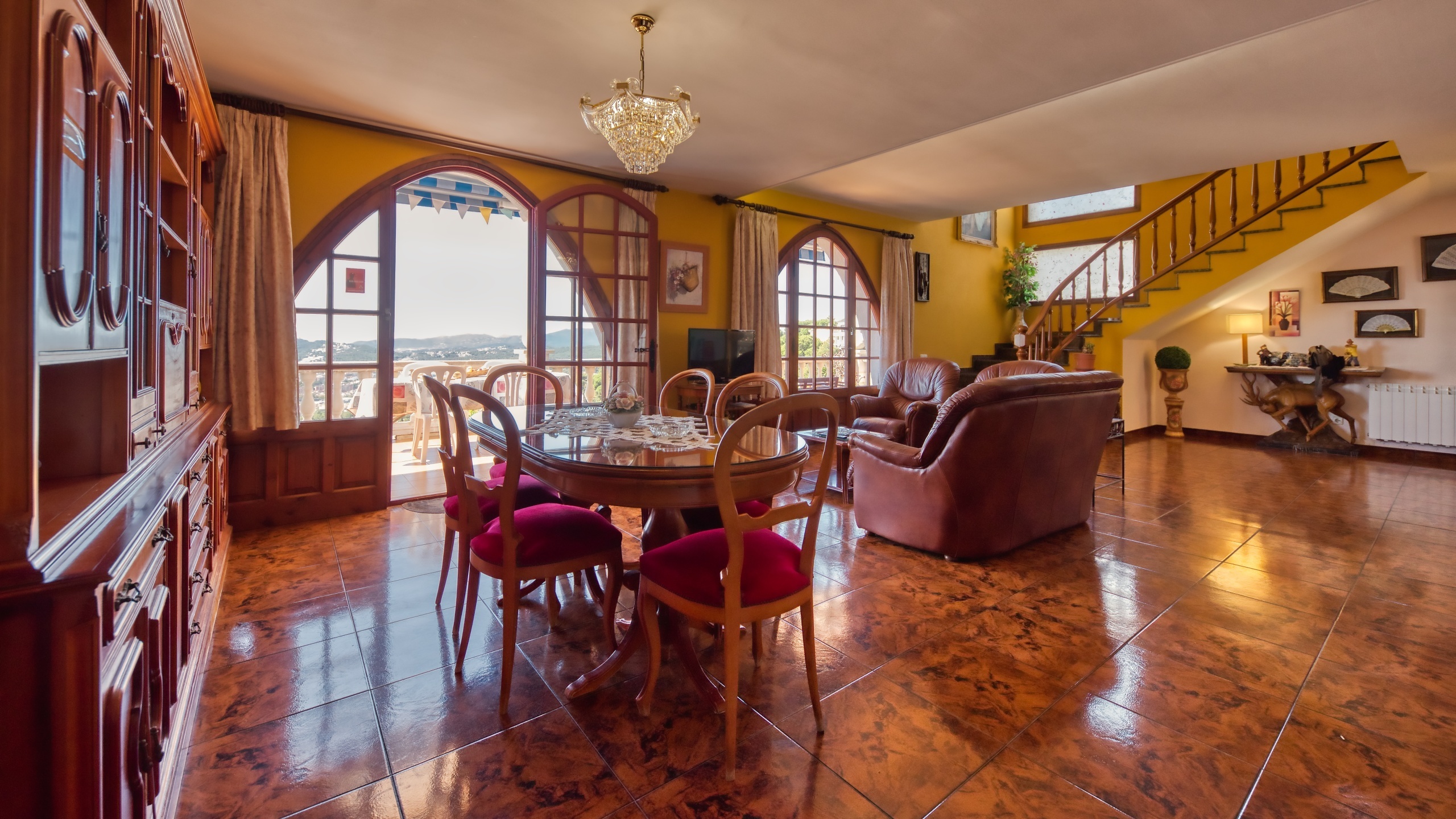 Vakantievilla's Costa Brava Spanje - Villa Teresa - Eethoek