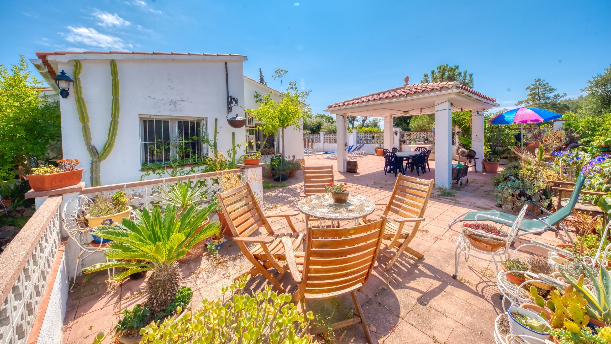 Vakantievilla's Costa Brava Spanje - Villa La Flor - Tuin