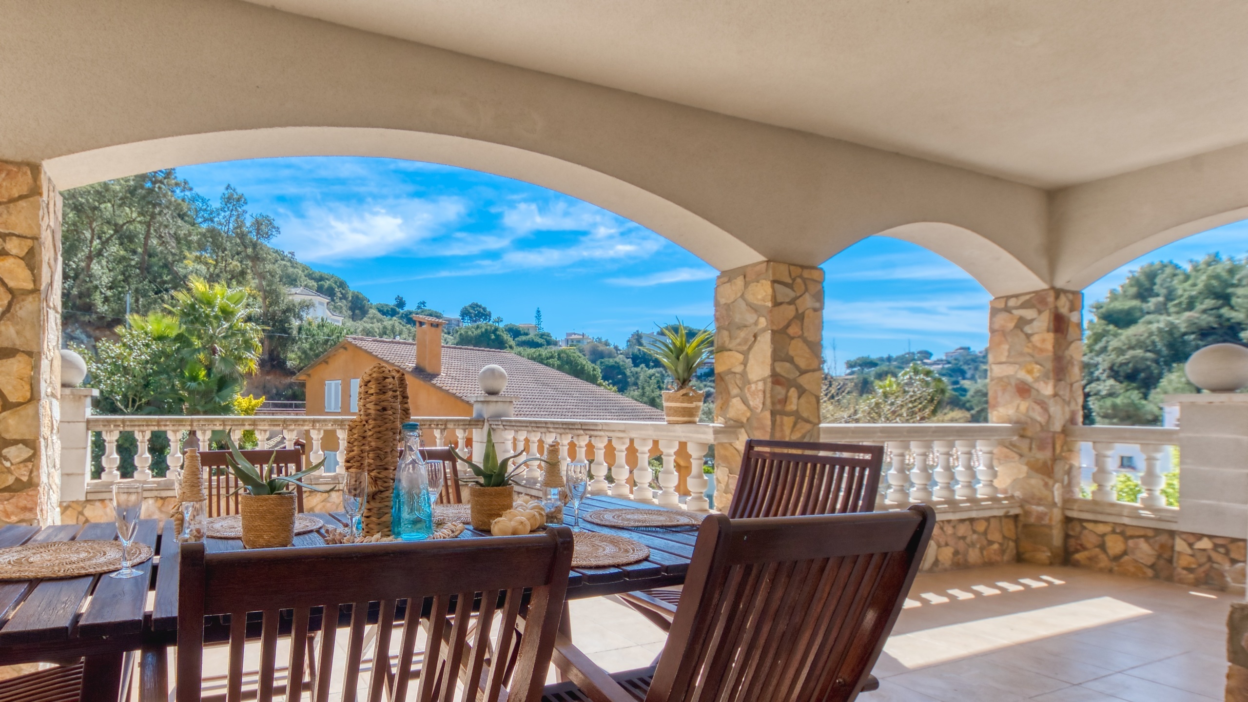 Vakantievilla's Costa Brava Spanje - Villa Valeria - Terras