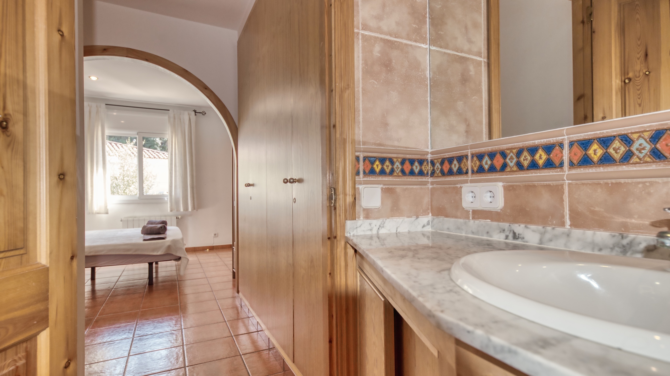 Vakantievilla's Costa Brava Spanje - Villa Valeria - En-suite badkamer 