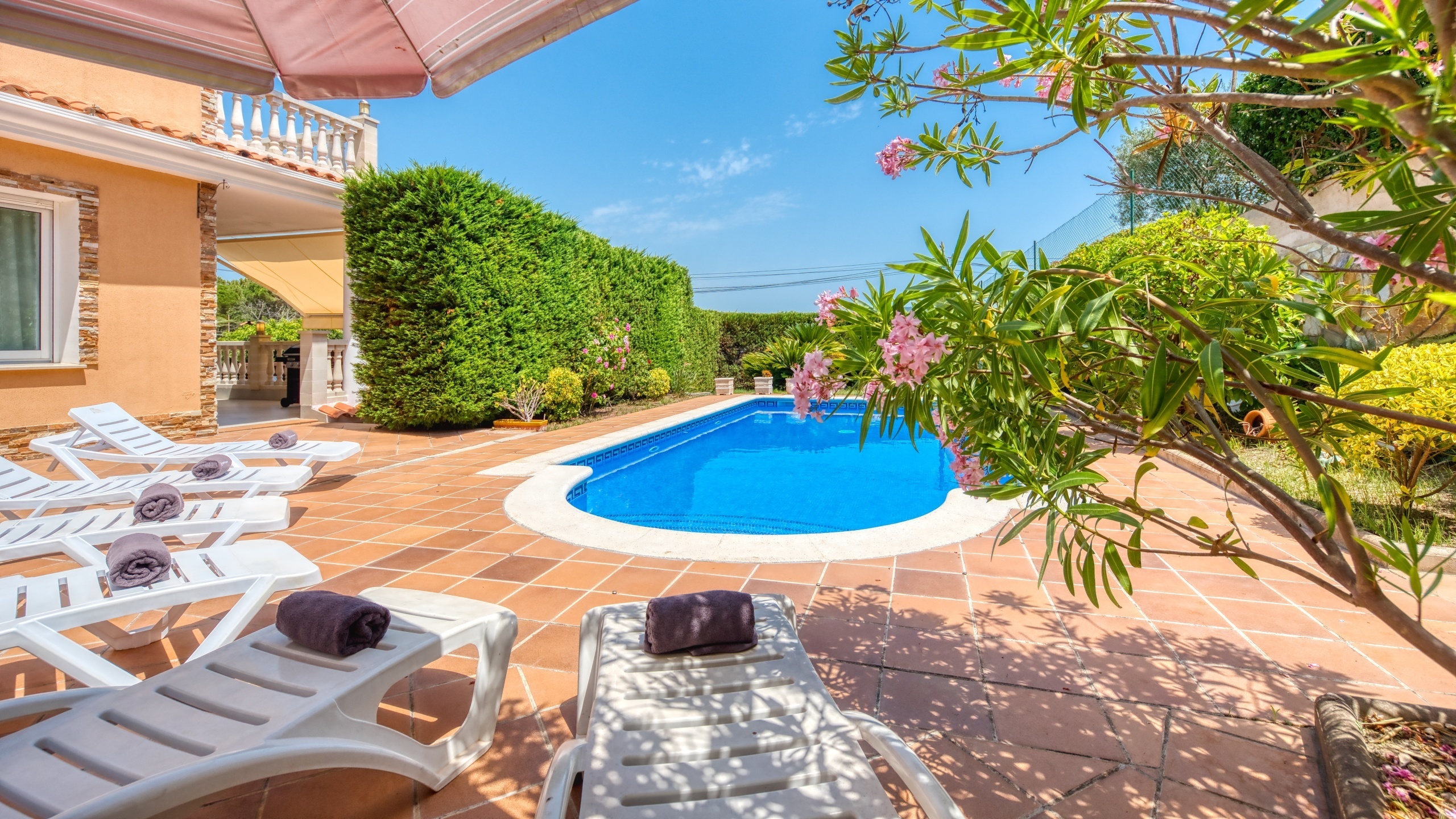 Vakantievilla's - Costa Brava - Spanje - Villa Primavera - Ligbedden