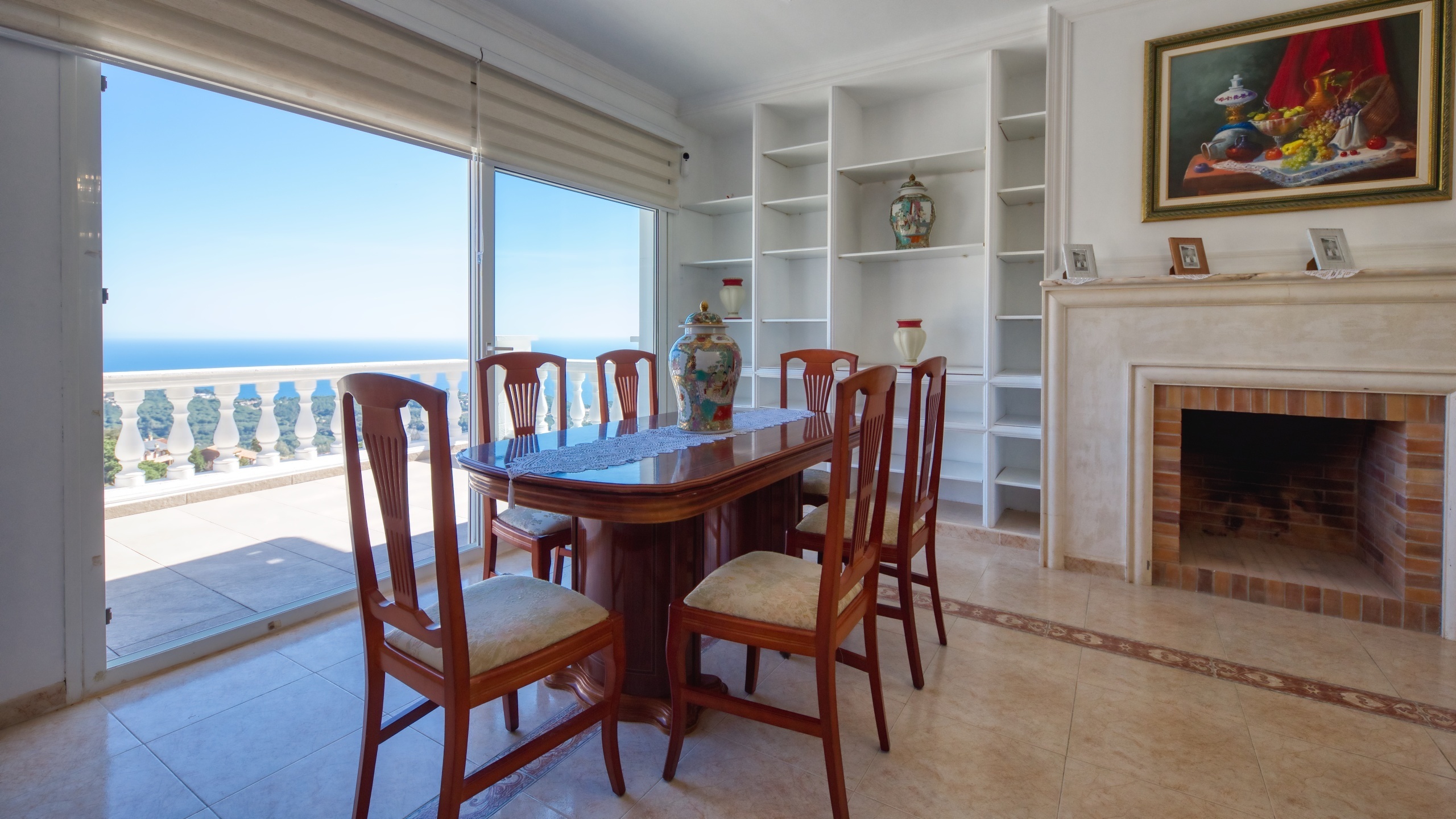 Vakantievilla's Costa Brava Spanje - Villa Sunrise - Eethoek