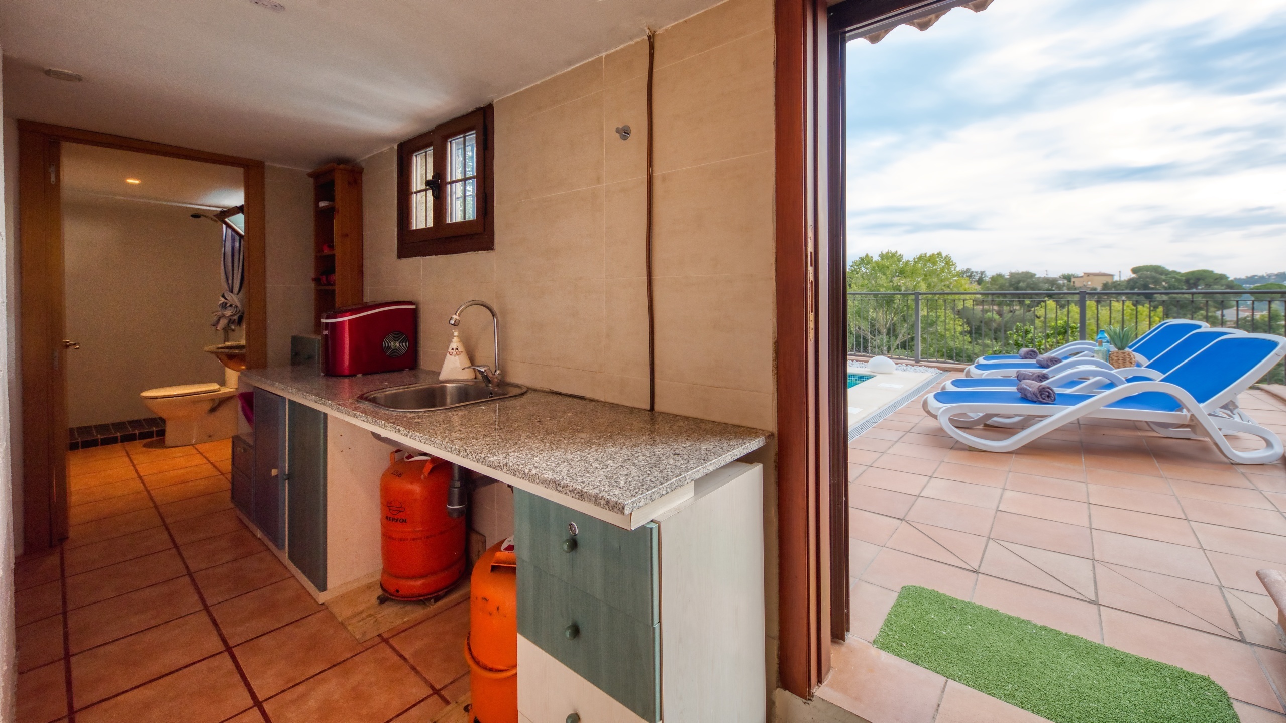 Vakantievilla's Costa Brava Spanje - Villa Verger - Extra keuken