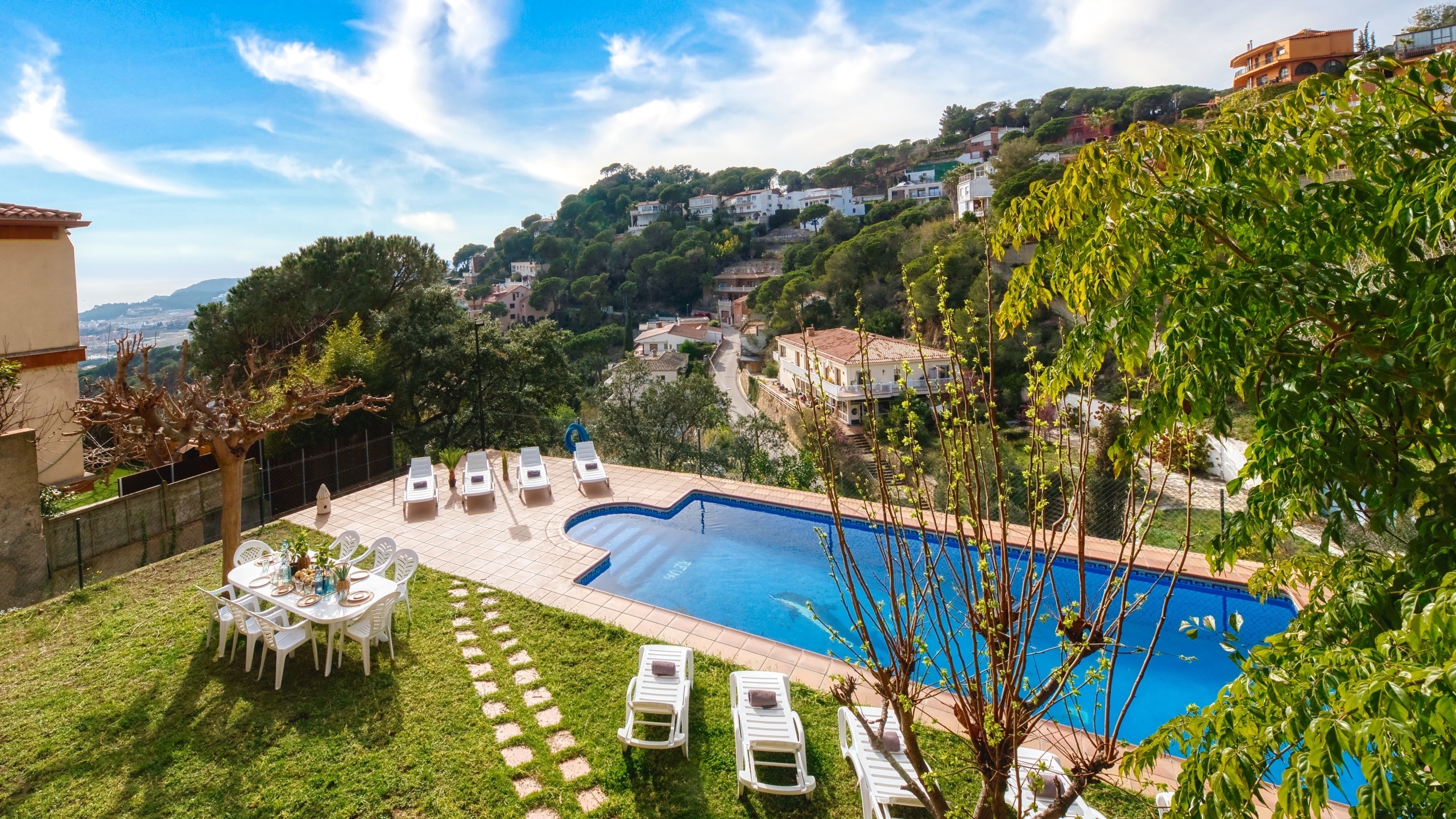 Vakantievilla's - Costa Brava - Spanje - Villa Marysol - Villa buiten