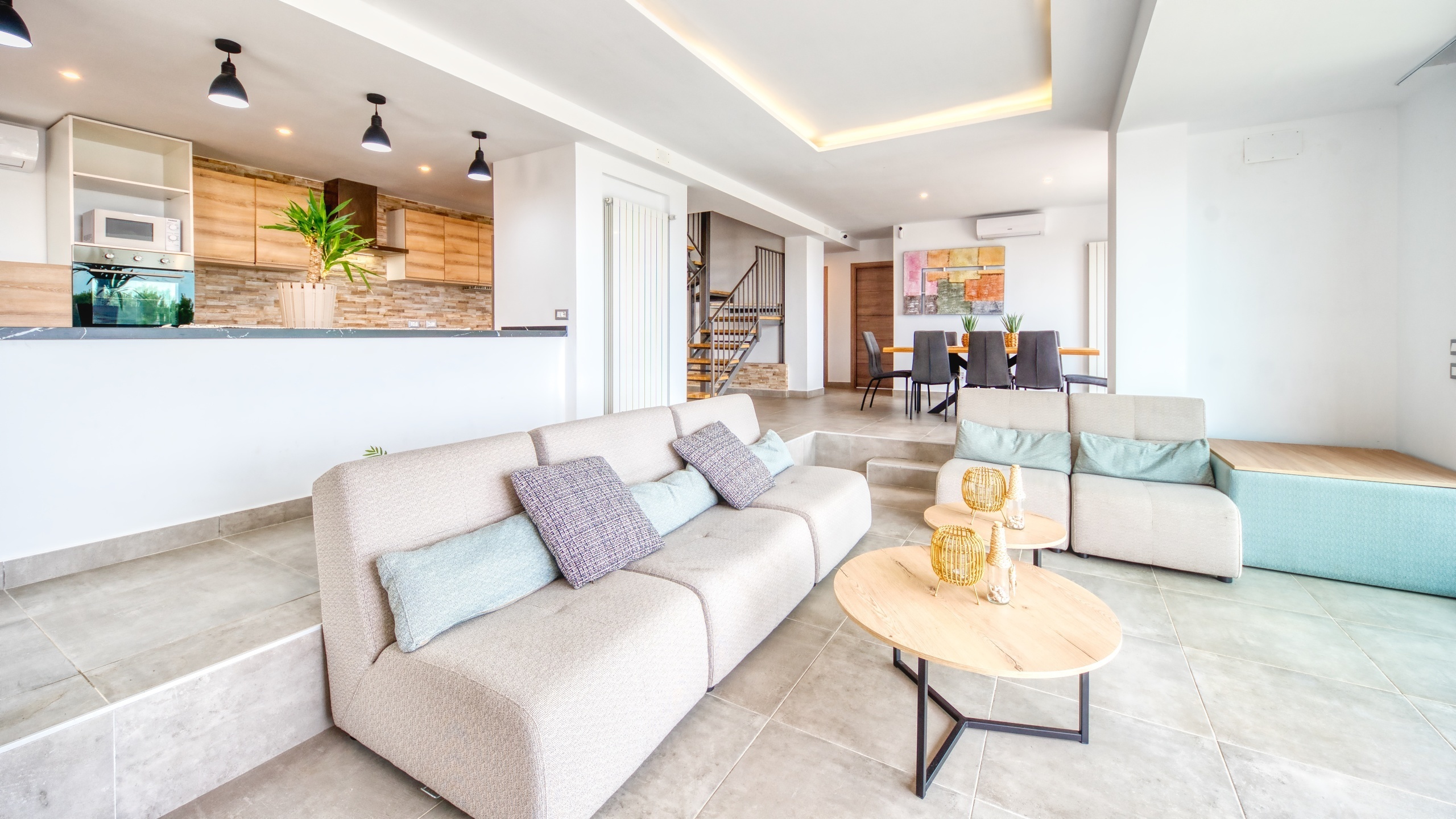 Vakantievilla's Costa Brava Spanje - Villa BellaVista - Woonkamer