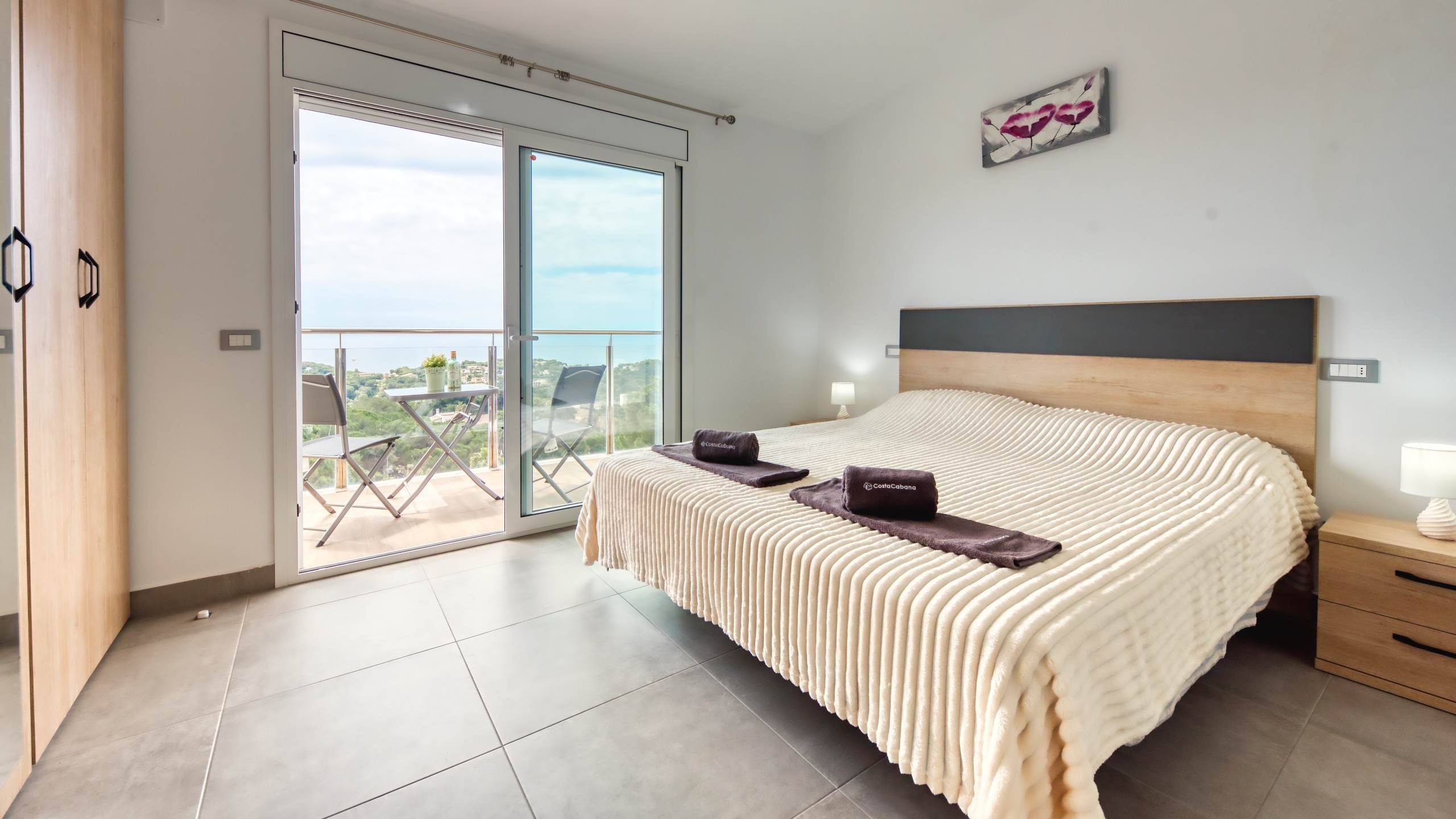 Vakantievilla's Costa Brava Spanje - Villa BellaVista - Hoofdslaapkamer