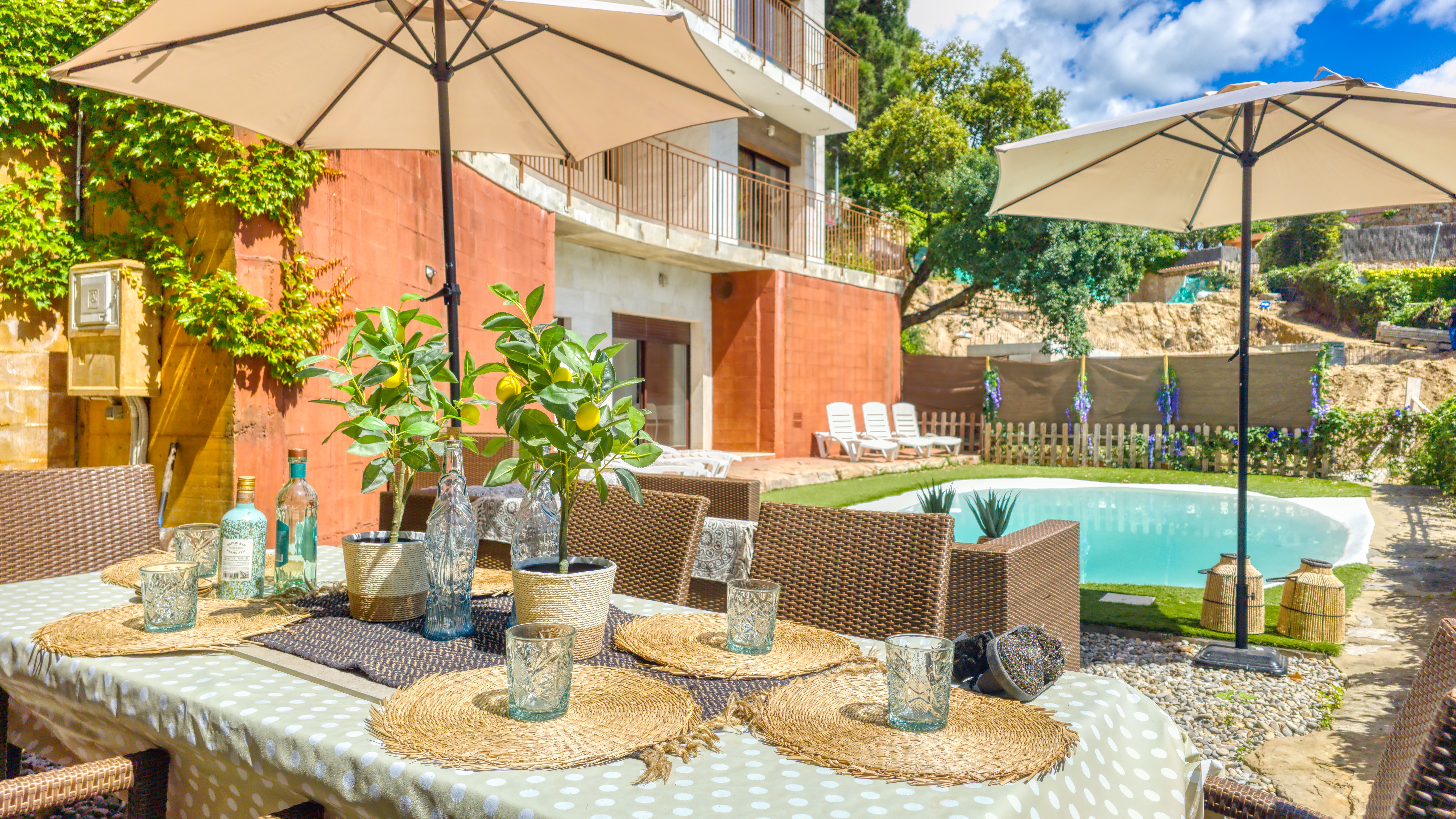 Vakantievilla's - Costa Brava - Spanje - Villa Sunny Beach - Eethoek