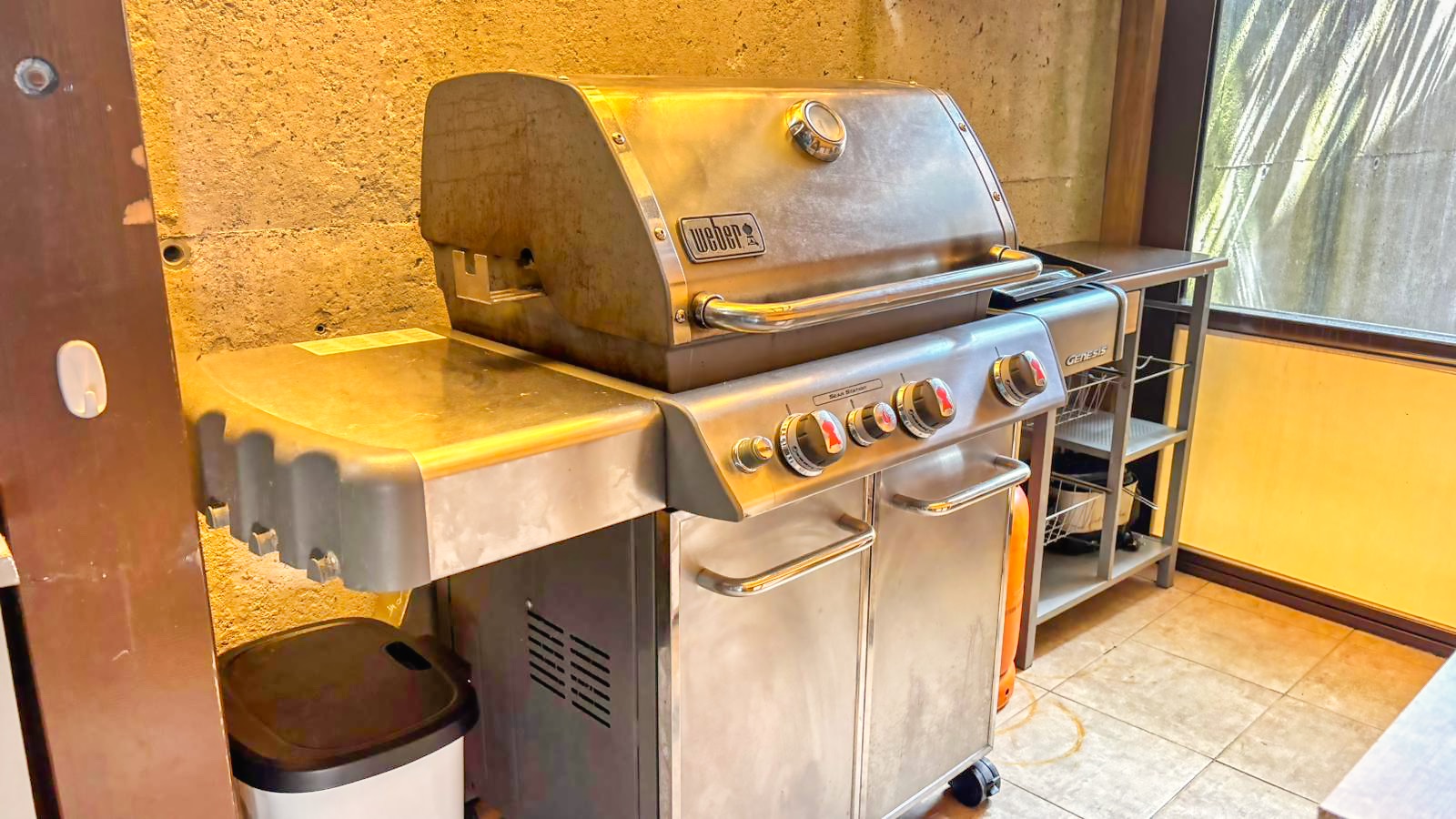 Vakantievilla's Costa Brava Spanje - Villa VistaMar - BBQ gebied